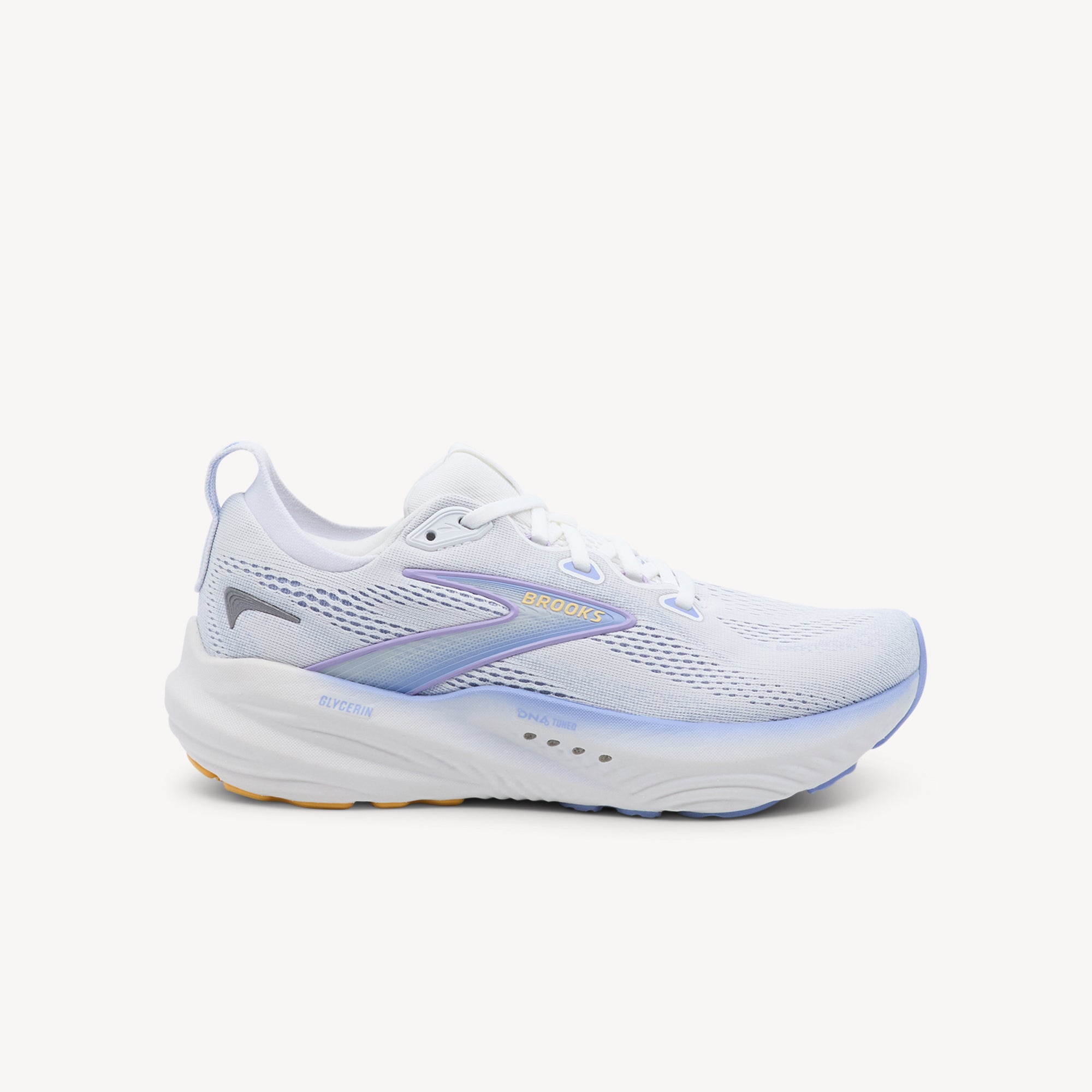 Brooks Glycerin 22 White / Blue Heron / Apricot Womens