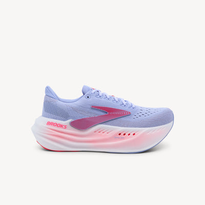 Brooks Glycerin Max features max cushioning at Profeet Footwear. Revolutionary DNA Tuned technology with GlideRoll™ Rocker for supreme comfort.