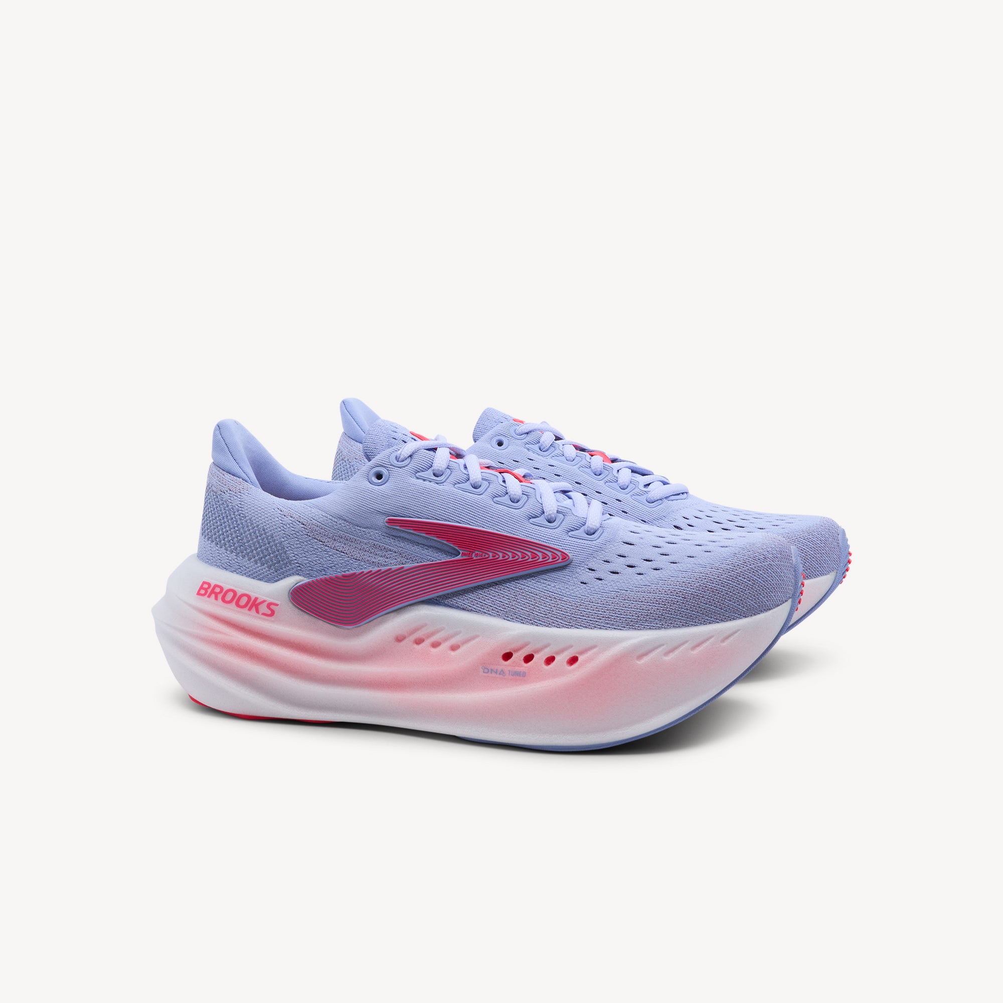 Brooks Glycerin Max Blue Heron / Diva Pink / White Womens