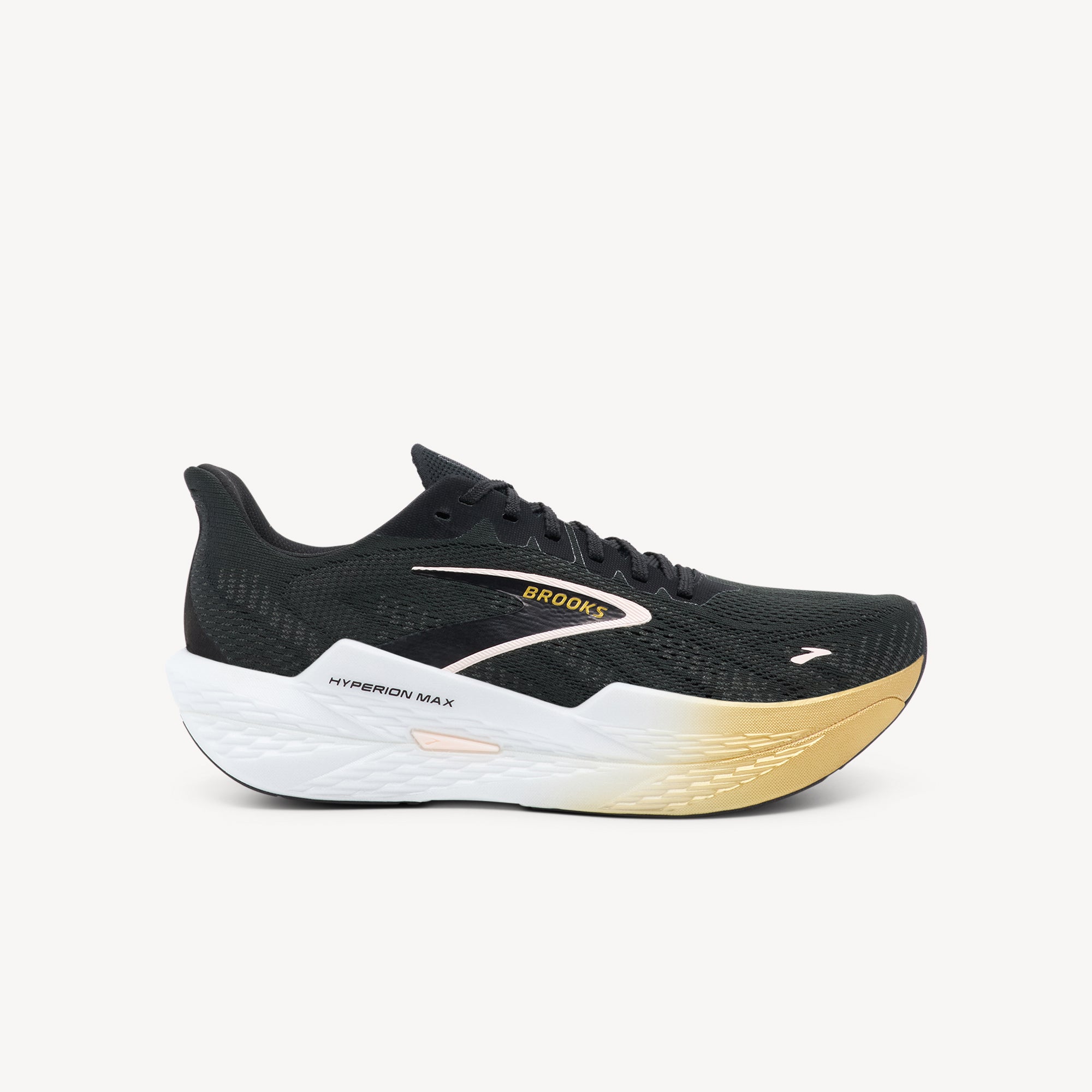 Brooks Hyperion Max 2 Black / Gold / Pink Mens