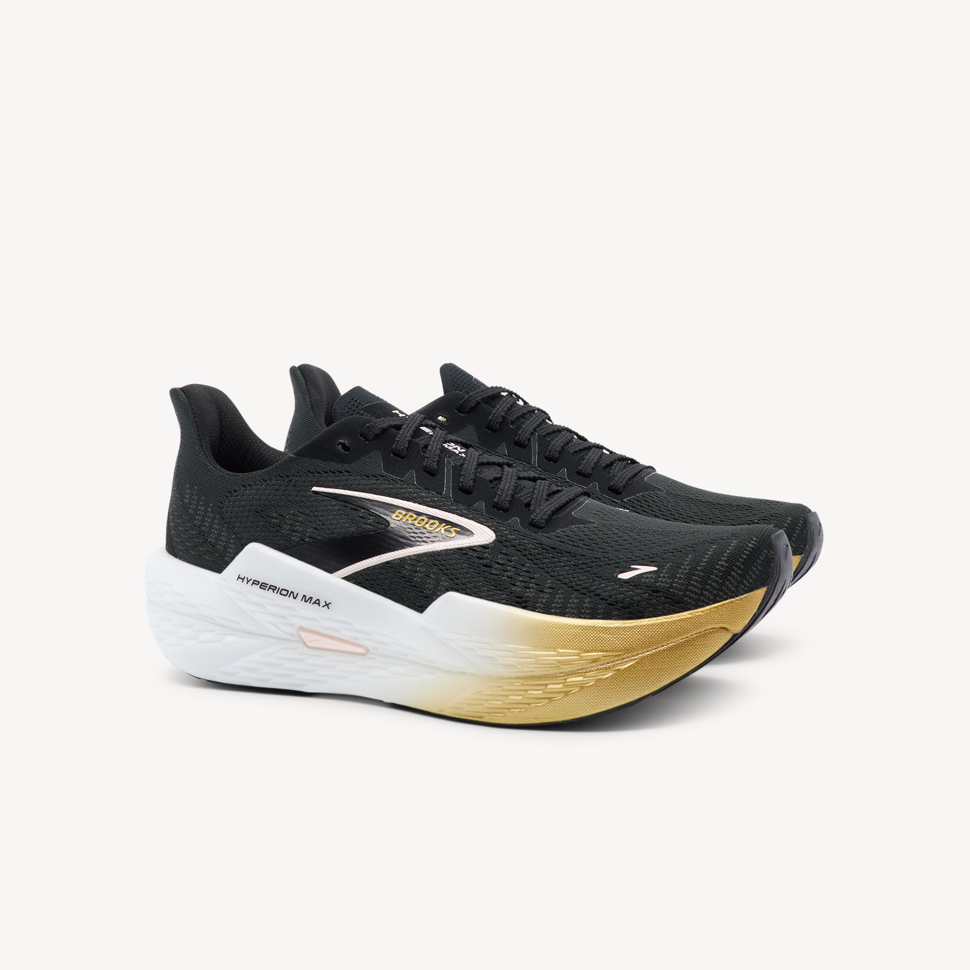 Brooks Hyperion Max 2 Black / Gold / Pink Womens