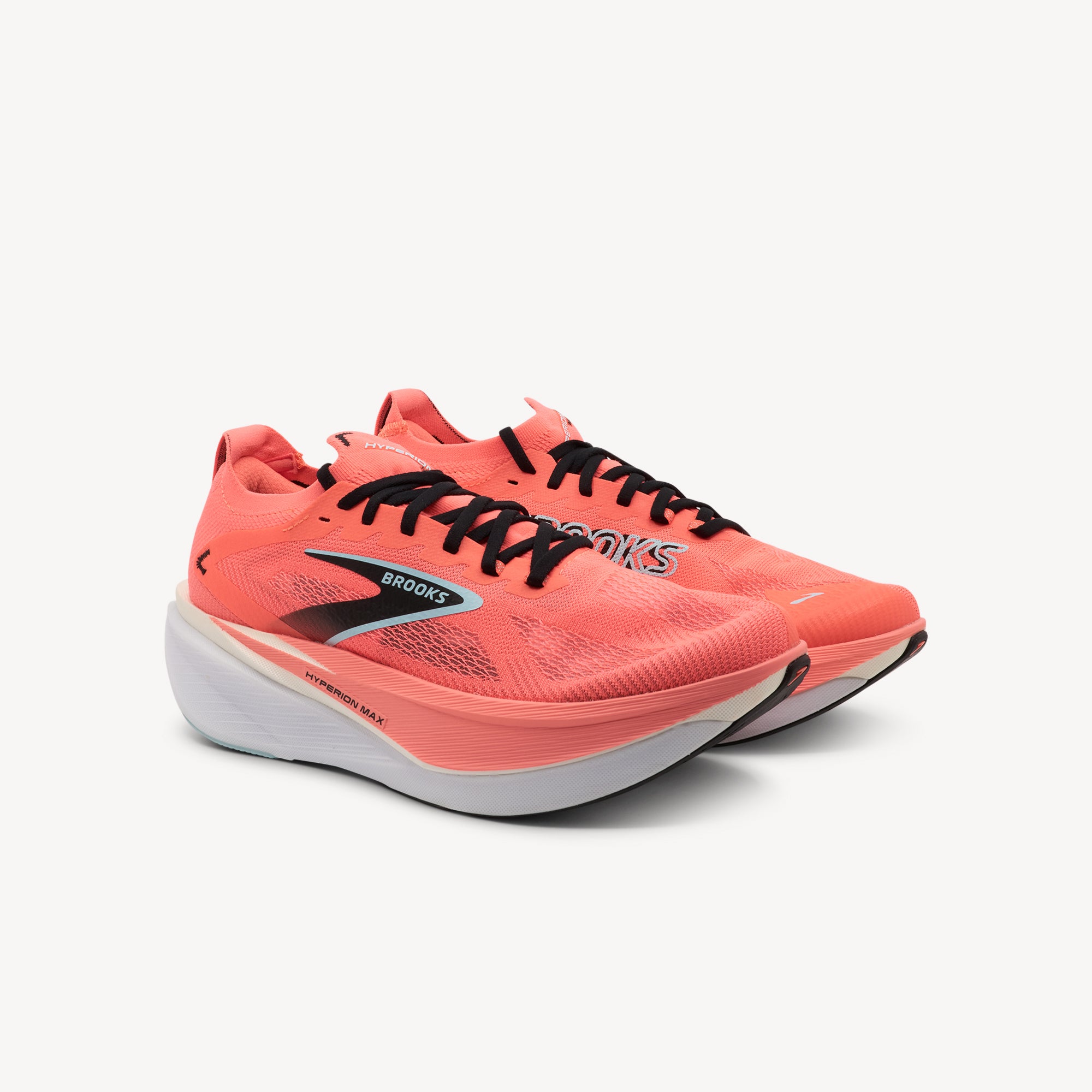 Brooks Hyperion Max 3 Fiery Coral / Black / Atomizer Mens