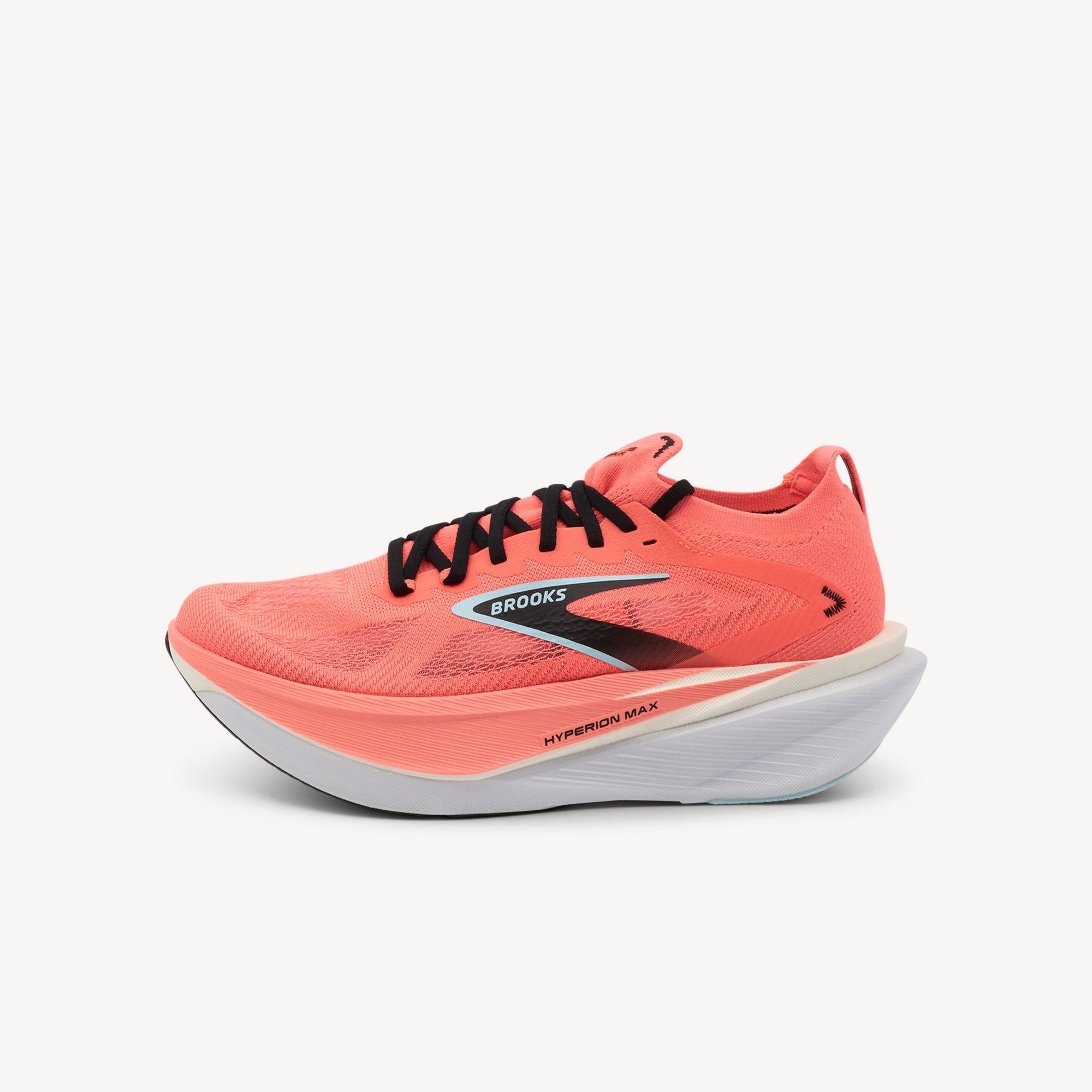 Brooks Hyperion Max 3 Fiery Coral / Black / Atomizer Mens