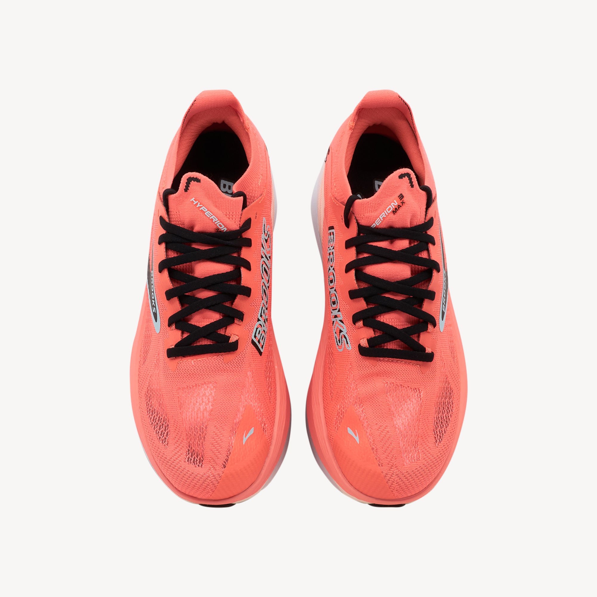 Brooks Hyperion Max 3 Fiery Coral / Black / Atomizer Mens