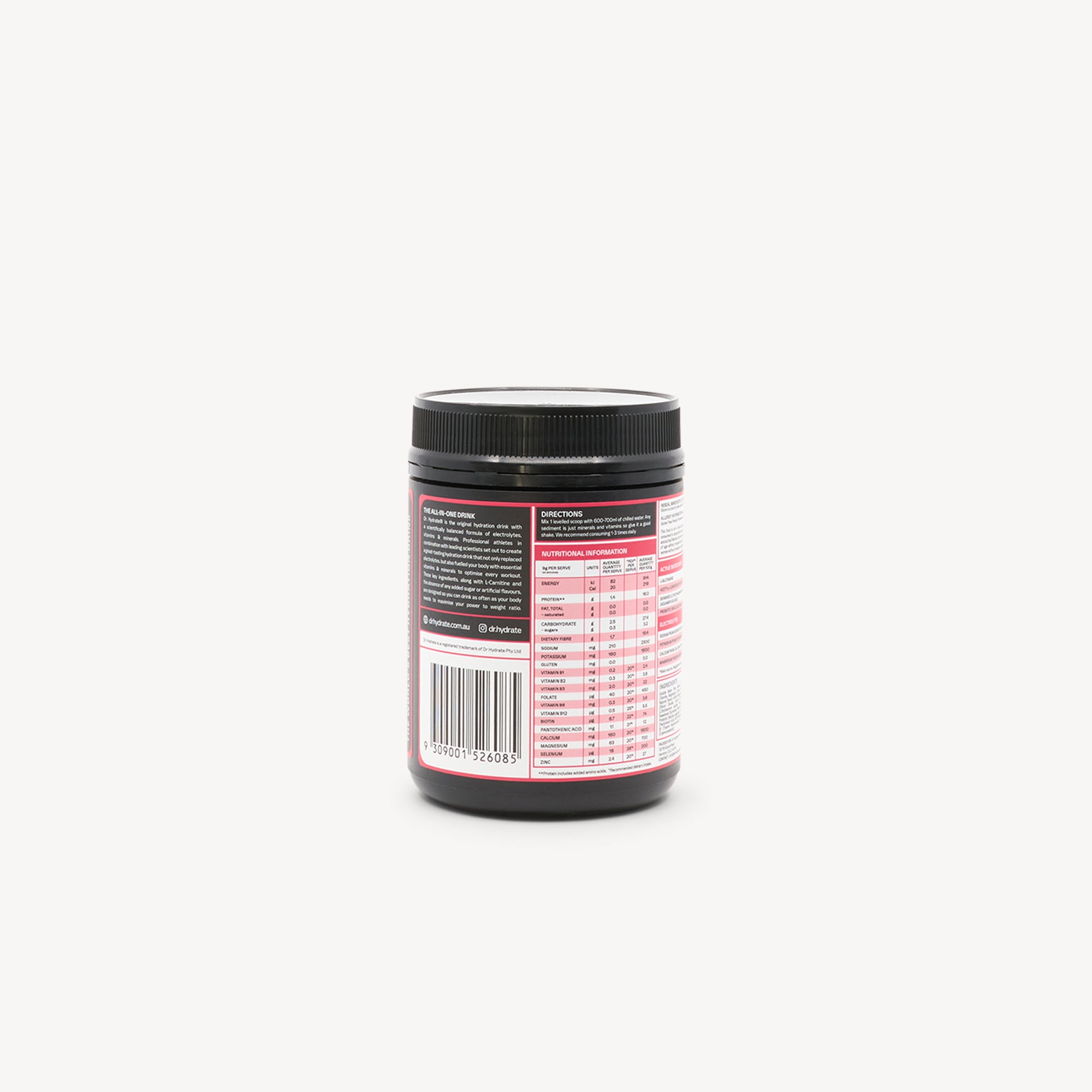 Dr Hydrate Raspberry Jar