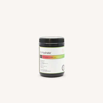 DR HYDRATE features scientifically balanced hydration formula at Profeet Footwear. Purpose-built performance drink. Expert-fitted.