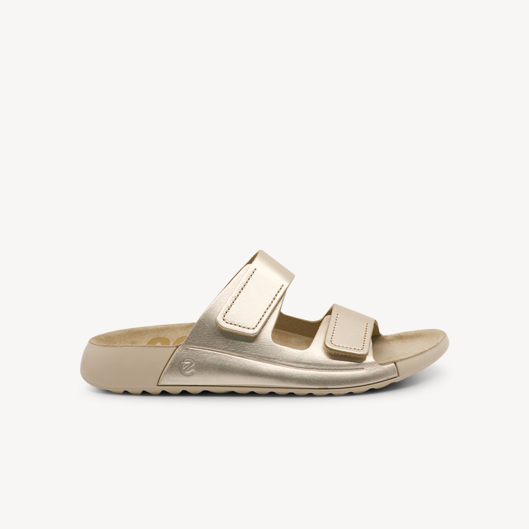 Ecco Cozmo 2 Strap features anatomical footbed at Profeet Footwear. Premium leather sandal with two adjustable straps for customised fit. Shop now.