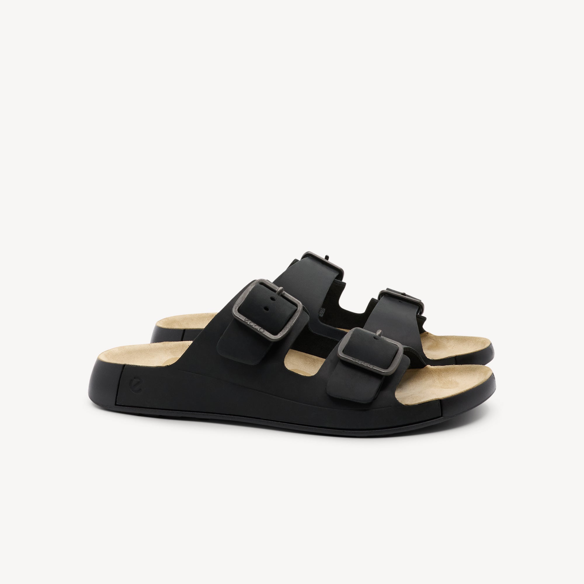 Ecco Cozmo Casual Buckle Black Mens