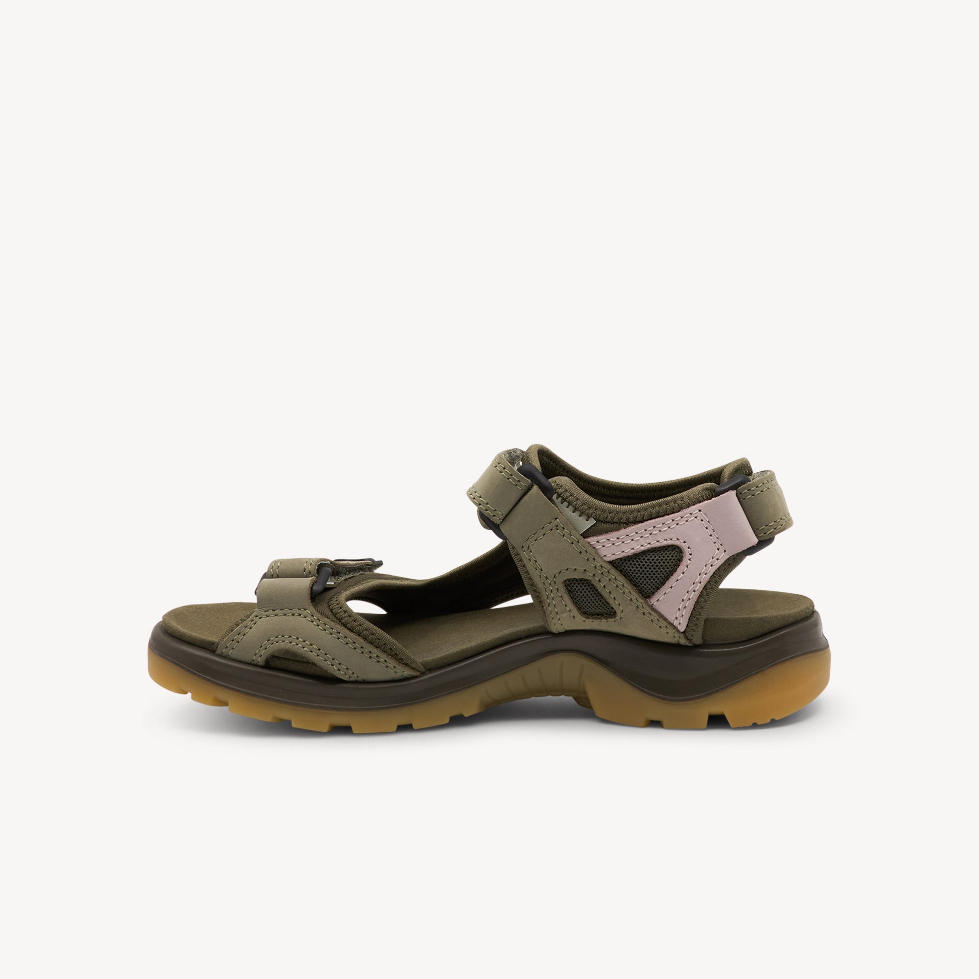Ecco Offroad Sandal Vetiver / Violet Ice / Tarmac Womens