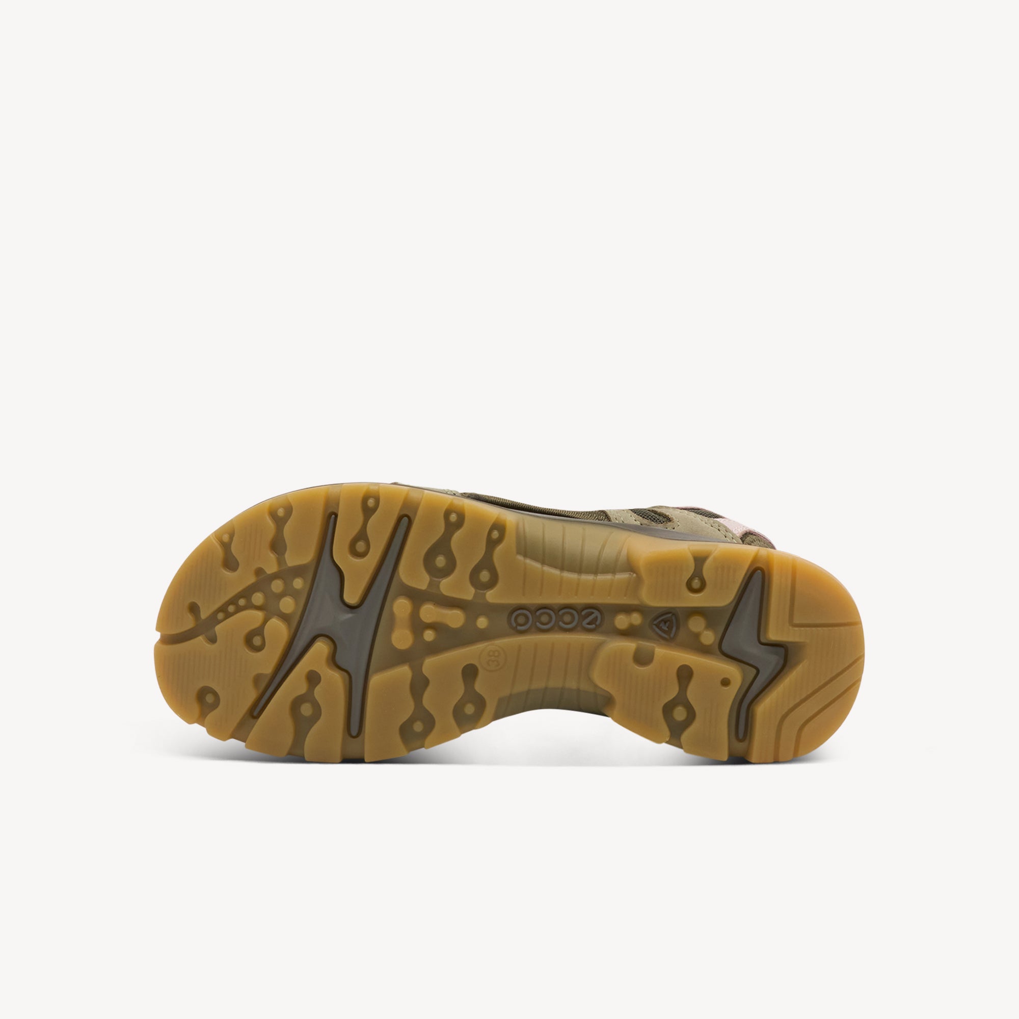 Ecco Offroad Sandal Vetiver / Violet Ice / Tarmac Womens