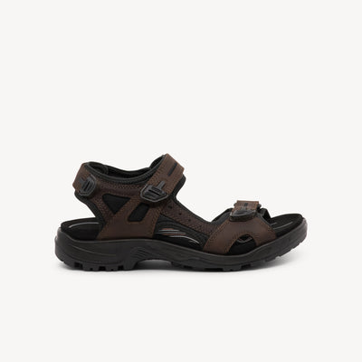 Ecco Offroad Yucatan Mocha features 3-point adjustability at Profeet Footwear. Lightweight trail sandal with EVA footbed for all-day comfort. Shop now.