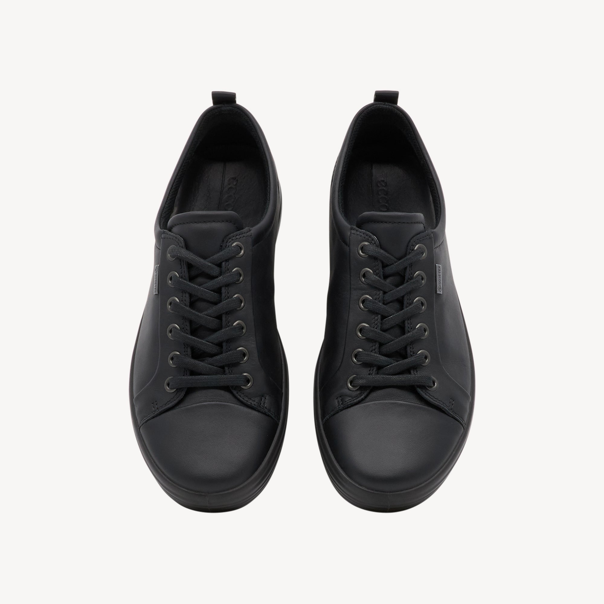 Ecco Soft 7 Black Luxe Mens