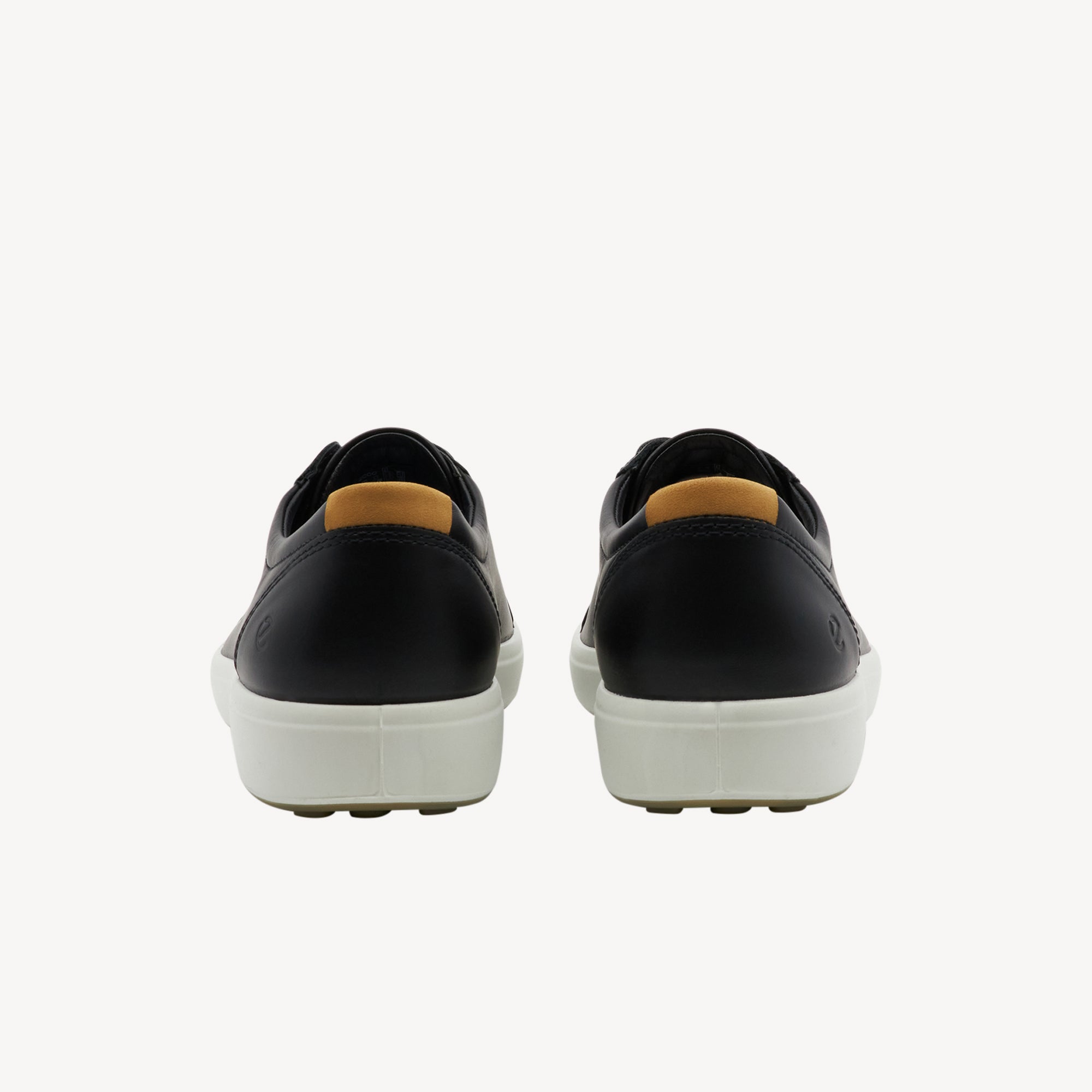 Ecco Soft 7 Black / White Mens