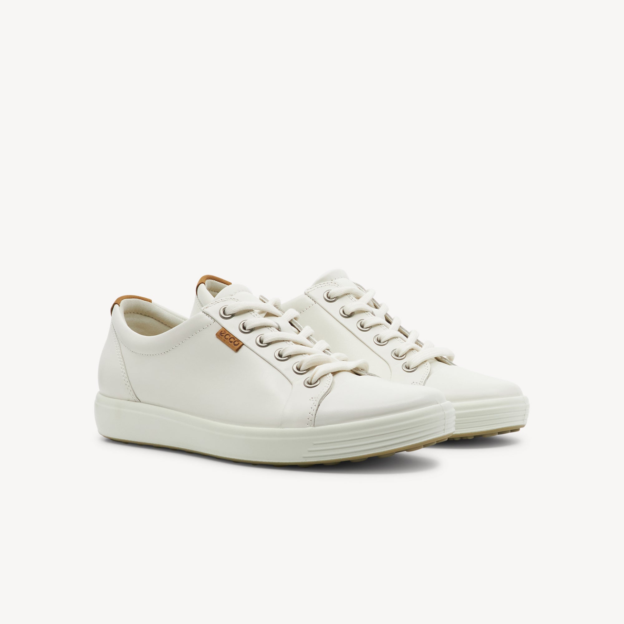 Ecco Soft 7 White Womens