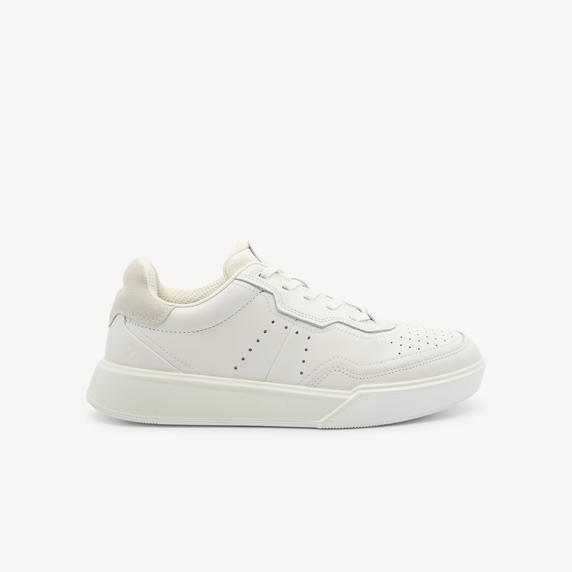 Ecco Street Court White / Shadow White Womens