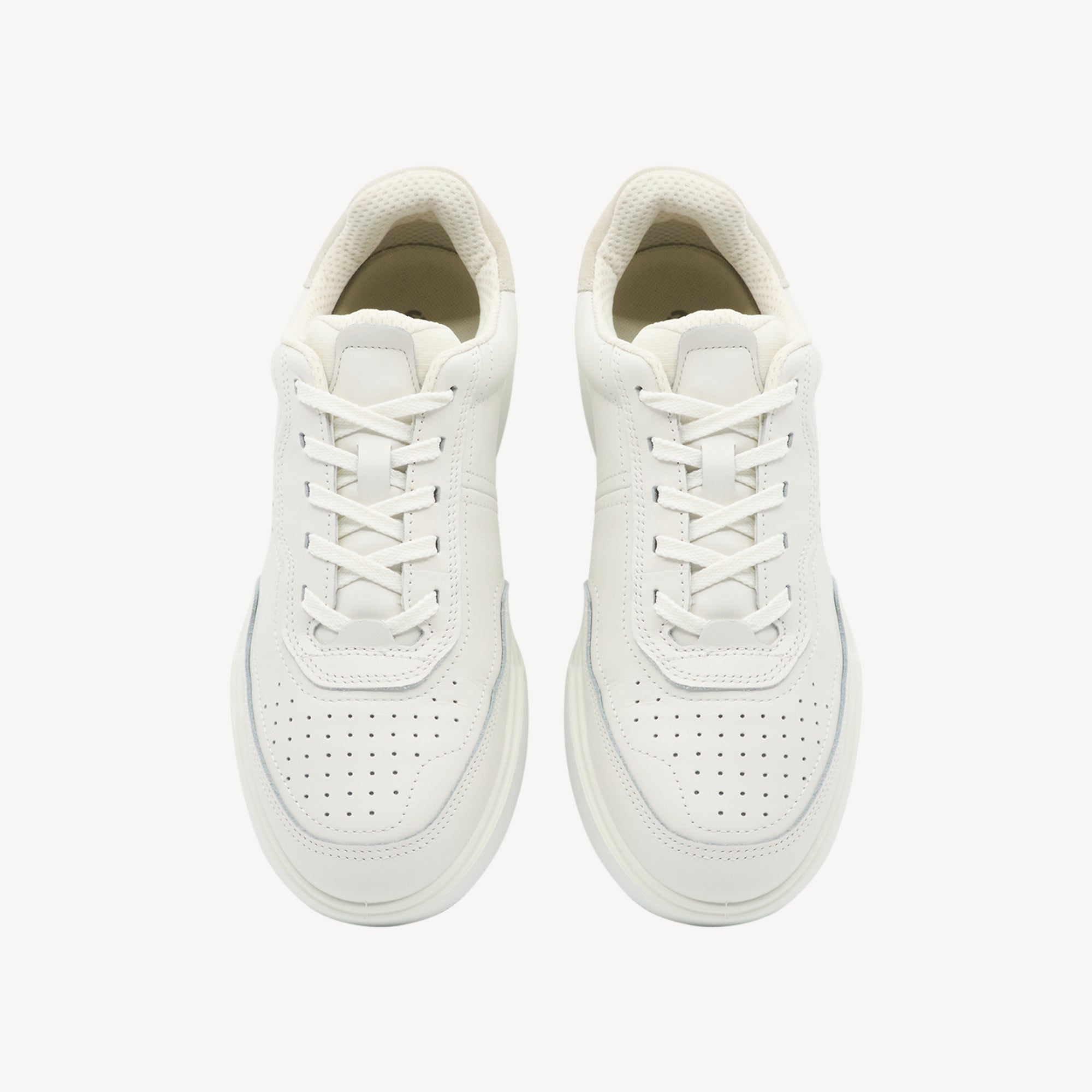 Ecco Street Court White / Shadow White Womens