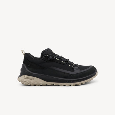 ECCO ULT-TRN features waterproof protection and innovative trail performance at Profeet Footwear. Purpose-built hiking shoe. Expert-fitted.