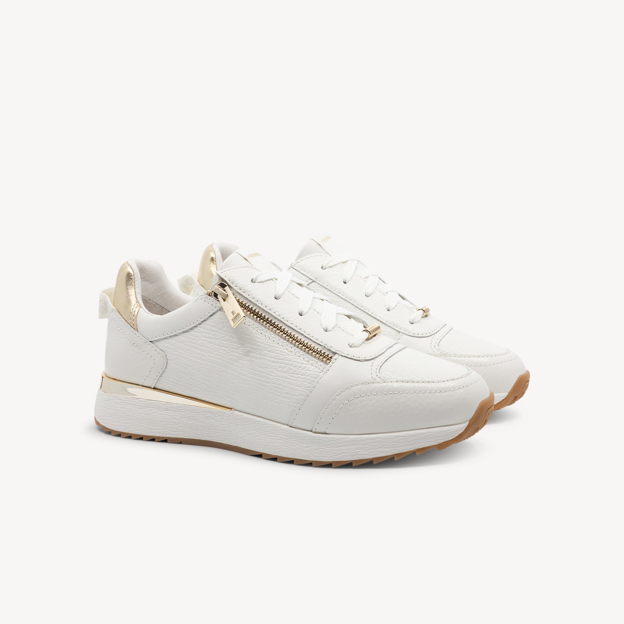 Frankie4 Brooklyn III White / Gold