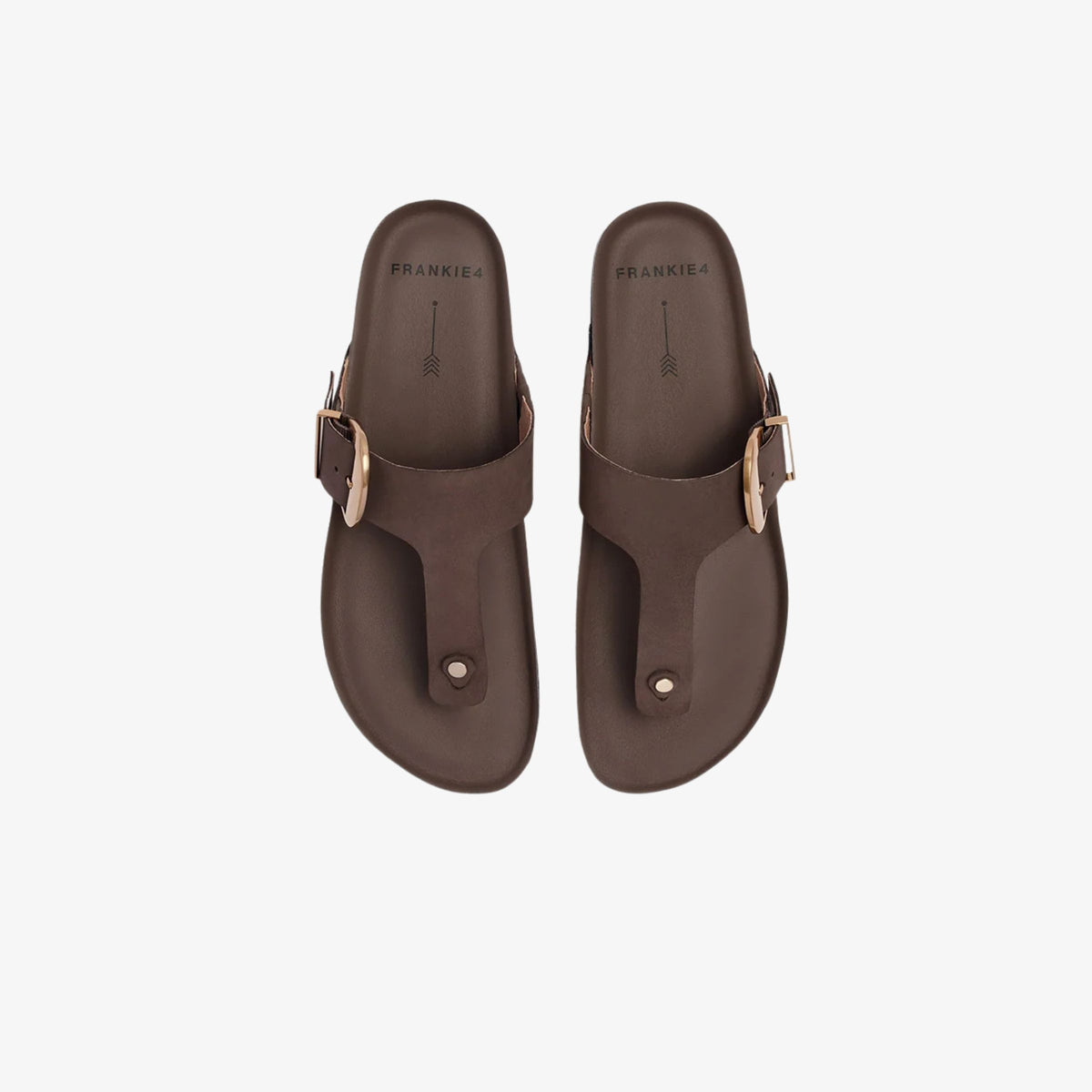 Frankie4 Dakota Coffee Bean Nubuck, top view