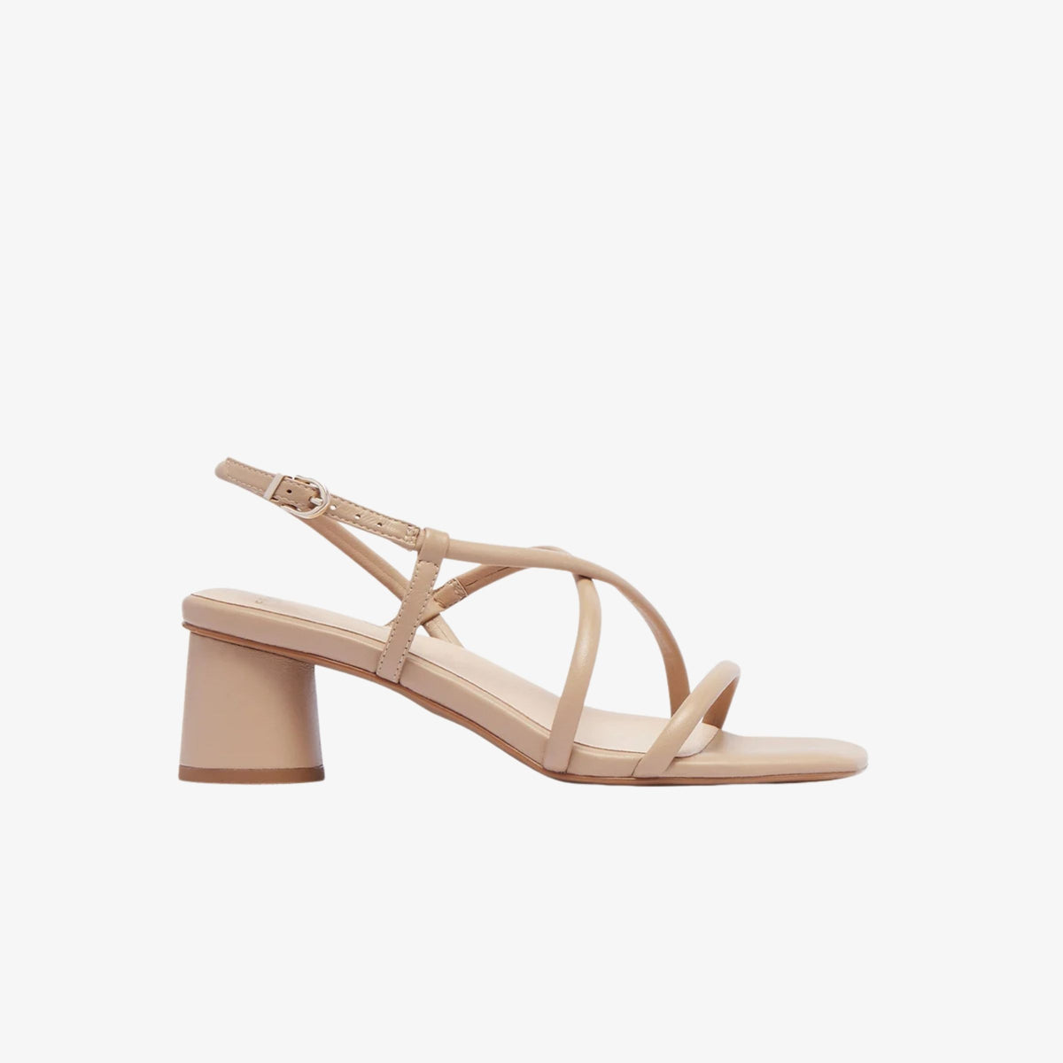 Frankie4 Lottie Sand women's leather heel, hero view
