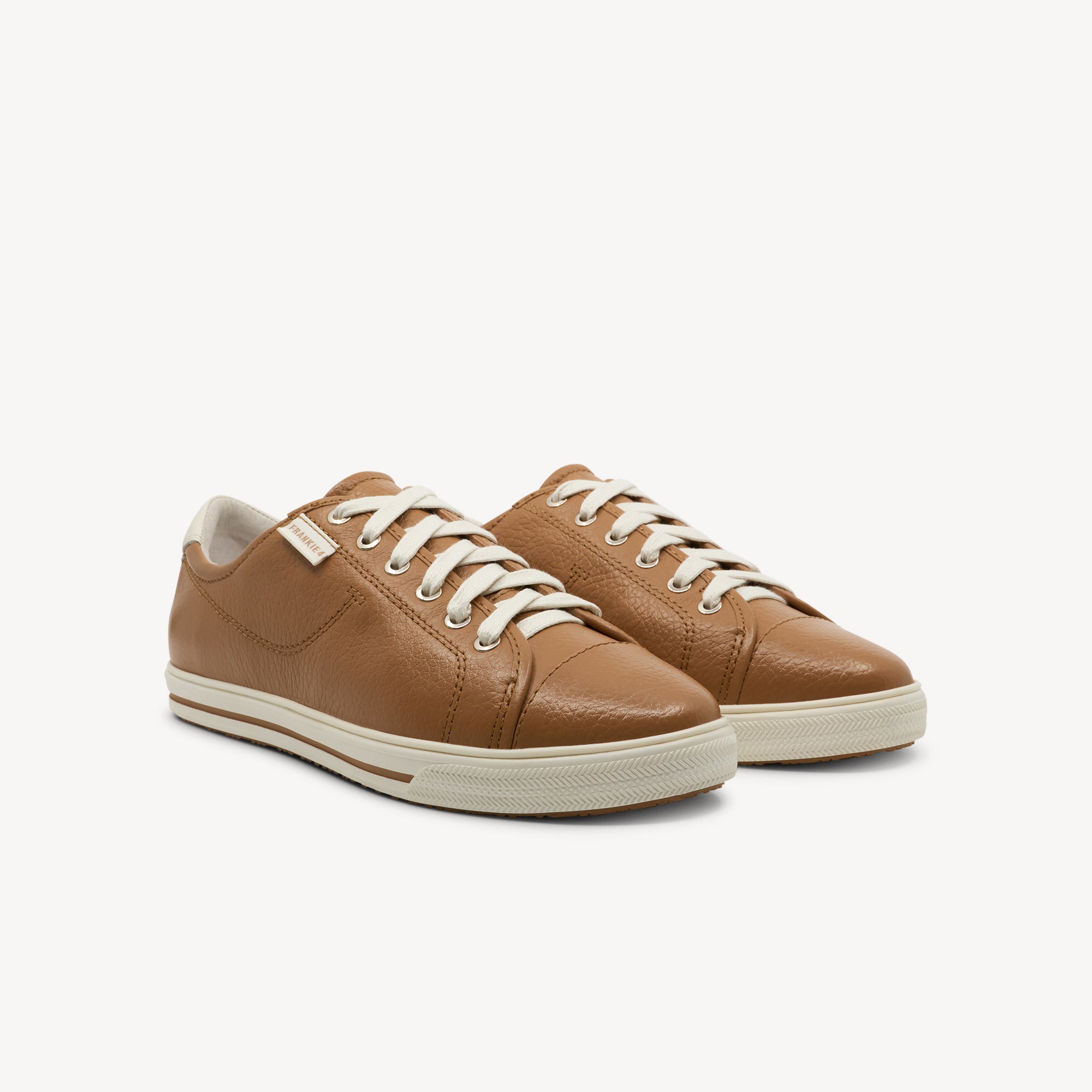 Side view of FRANKIE4 NAT III features podiatrist-designed support and iconic style at Profeet Footwear. Purpose-built comfort sneaker. Expert-fitted.