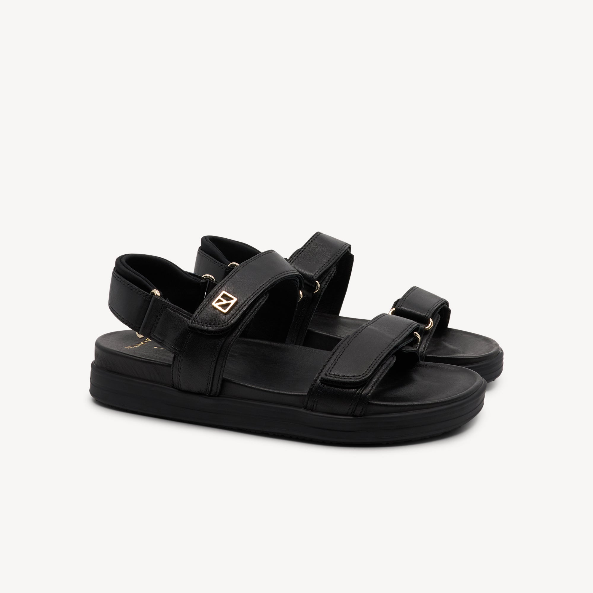 Side view of Frankie4 Rome features therapeutic arch support and premium leather at Profeet Footwear. Australian podiatrist-designed sandal for women. Expert-fitted.