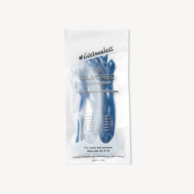 GLYDEZ LACES features no-tie convenience and adaptive fit technology at Profeet Footwear. Revolutionary lace system. Expert-fitted.