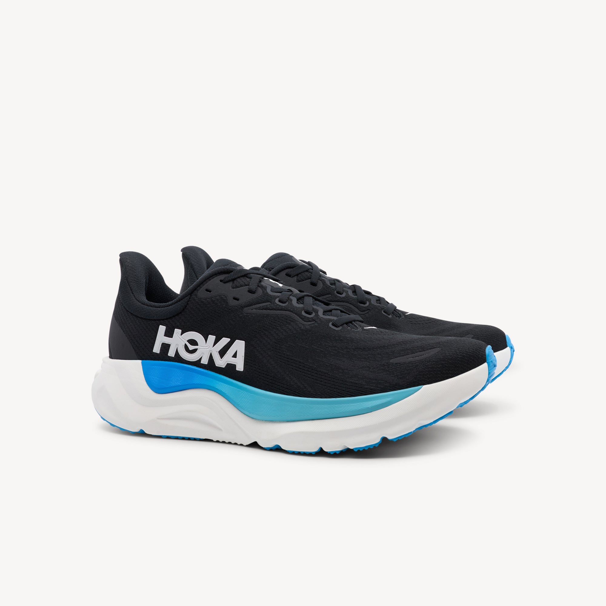 Hoka Arahi 8 Black / Skyward Blue Mens