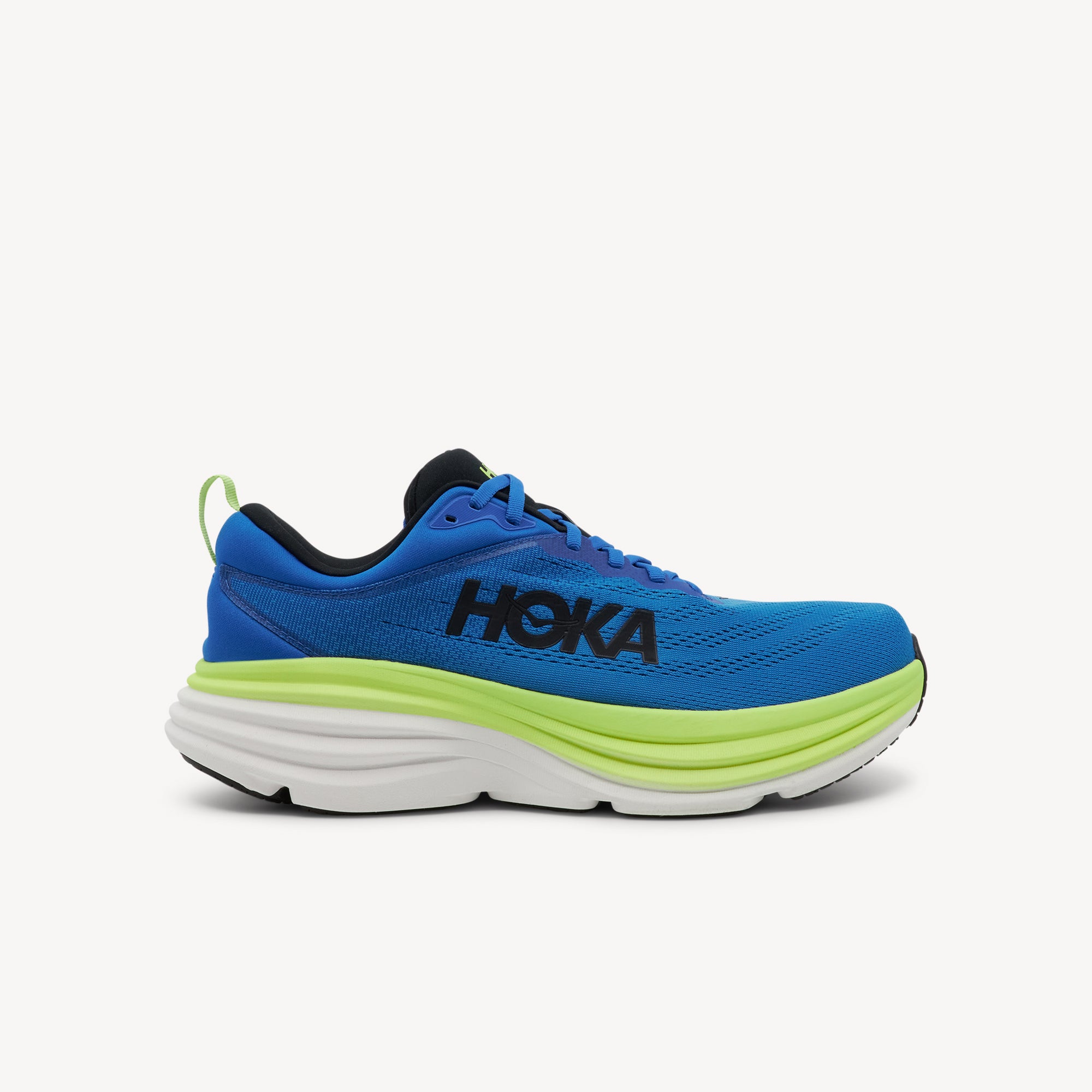Hoka Bondi 8 Electric Cobalt / Lettuce Mens