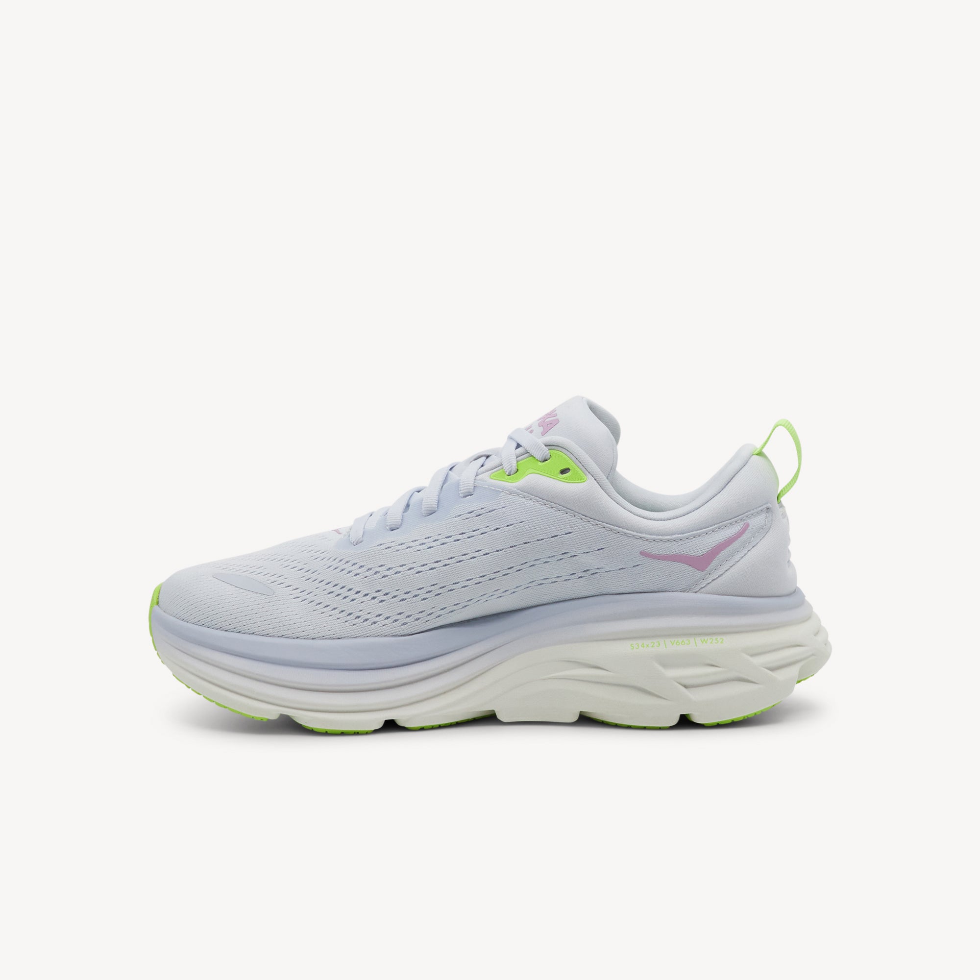 Hoka Bondi 8 Sea Ice / Pink Twilight Womens