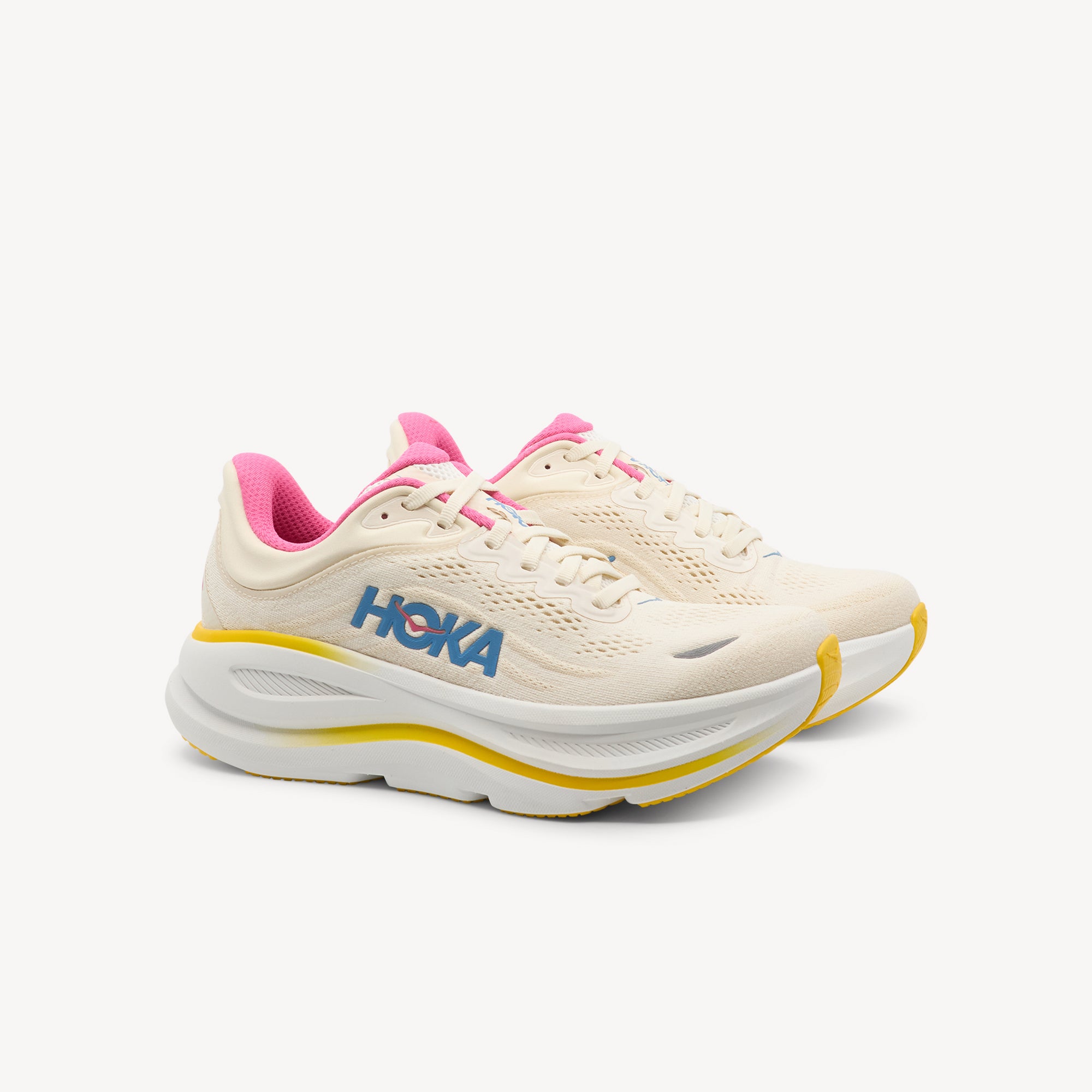 Hoka Bondi 9 Alabaster / Birch Womens