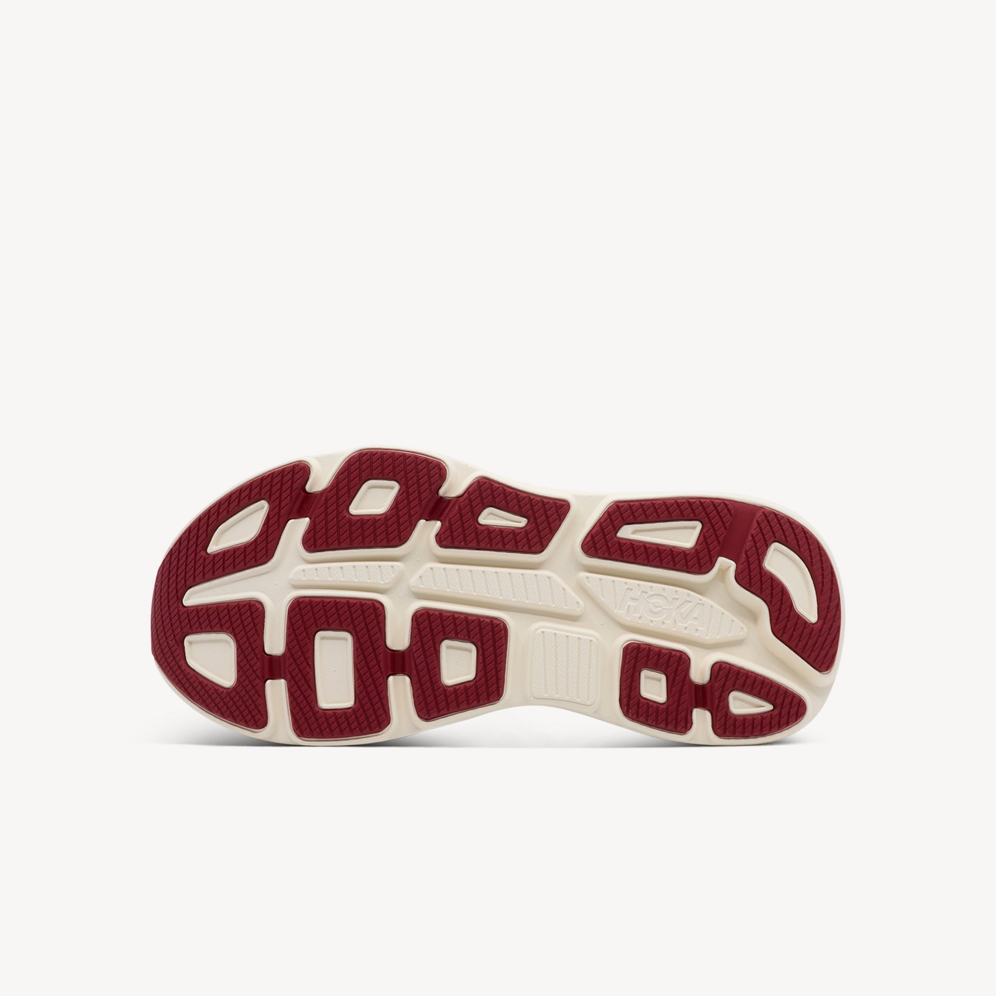 Hoka Bondi 9 Thunder Cloud / Vermillion Mens