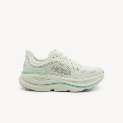 Hoka Bondi 9 features peak plushness at Profeet Footwear. Ultra-cushioned ride with MetaRocker geometry for everyday miles and recovery runs. Shop now.
