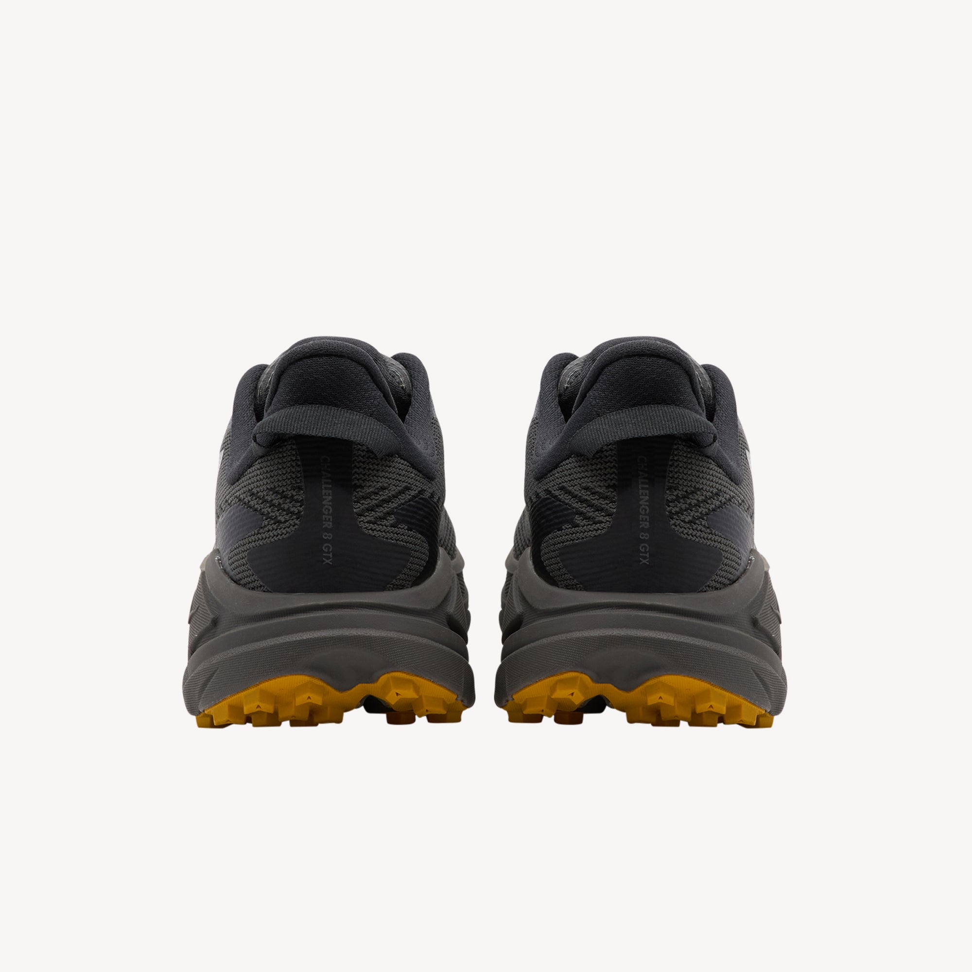 Hoka Challenger ATR 8 GTX Asphalt Grey / Varsity Yellow Mens