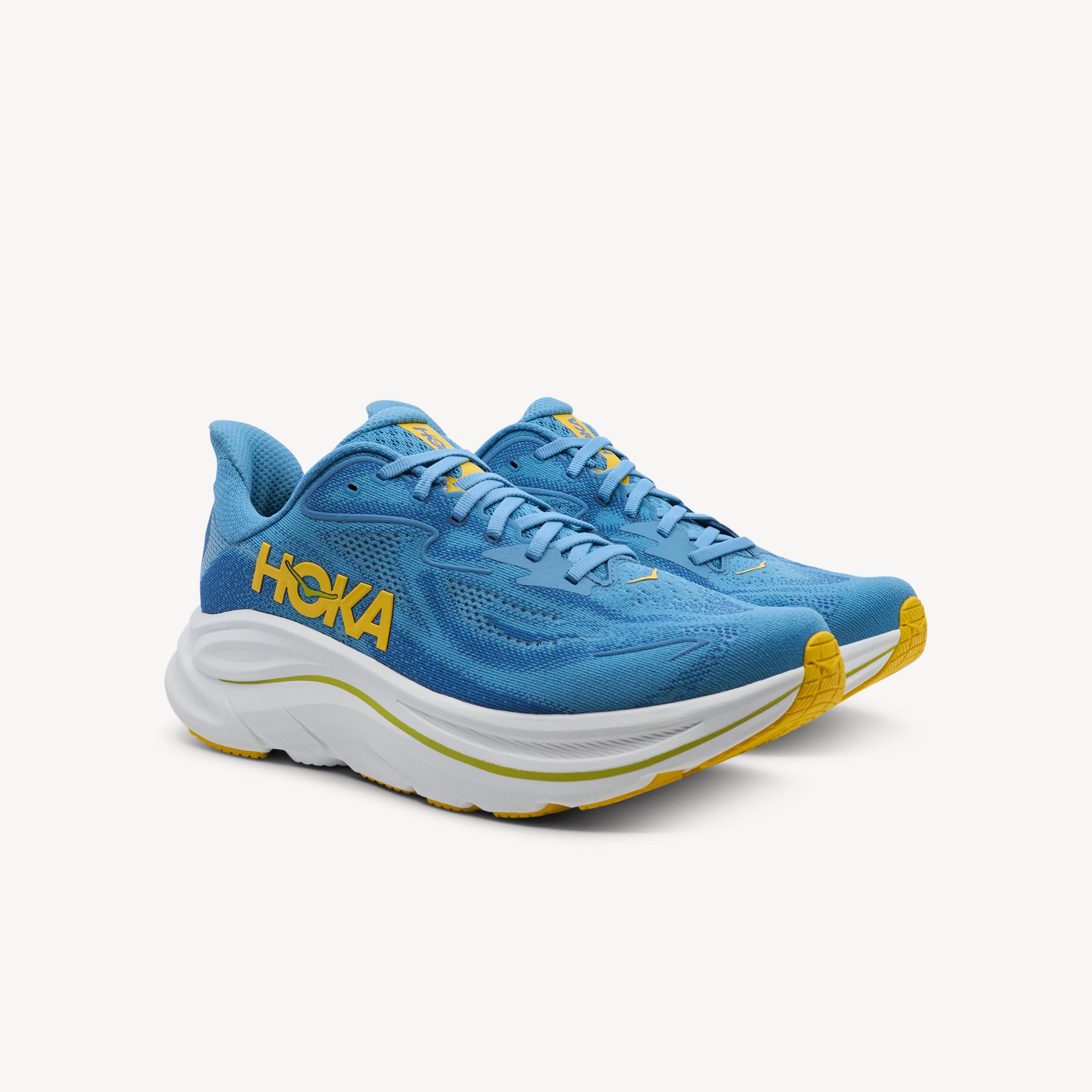 Hoka Clifton 10 Alpine Blue / Foggy Night Mens