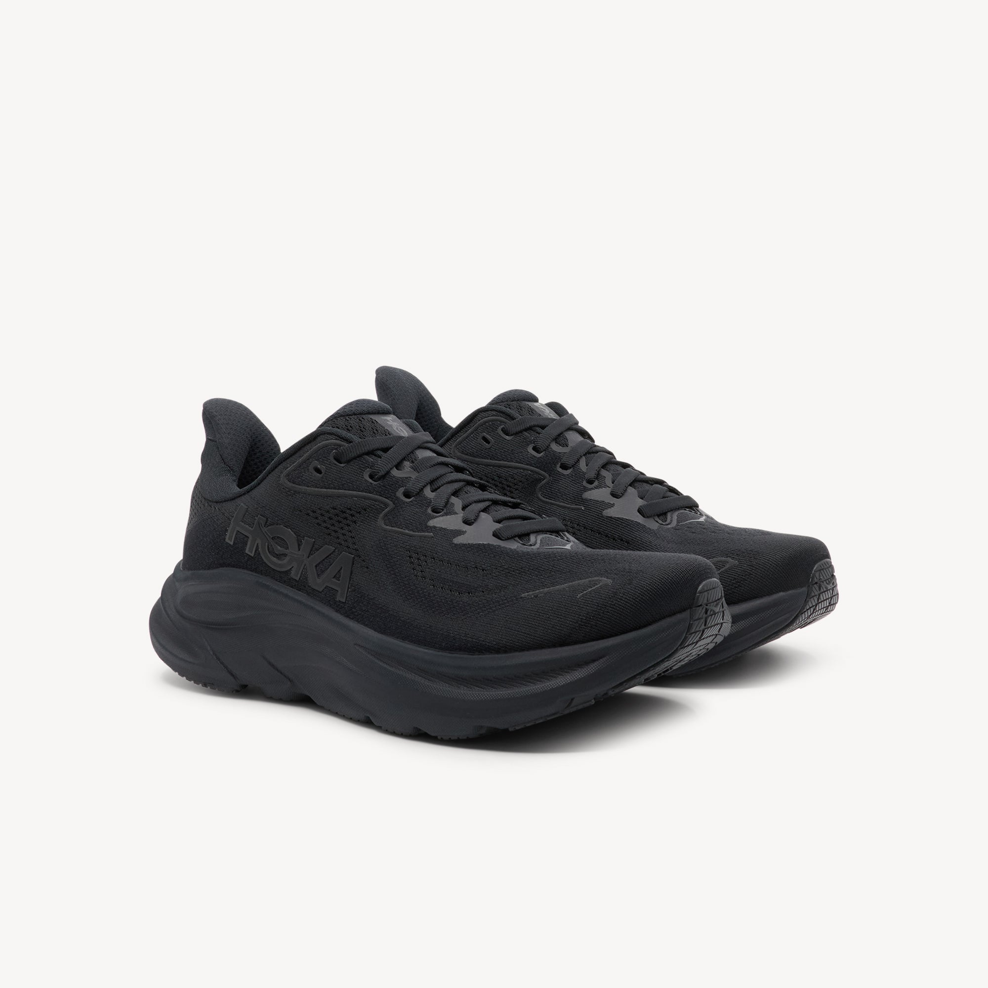 Hoka Clifton 10 Black / Black Womens