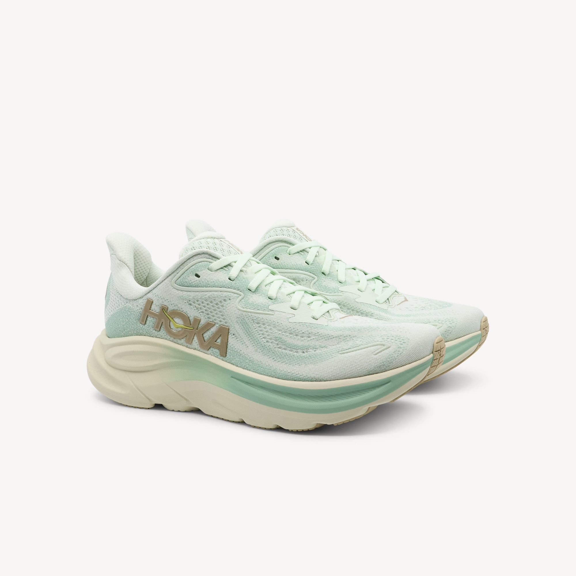 Hoka Clifton 10 Sea Glass / Jadeite Womens