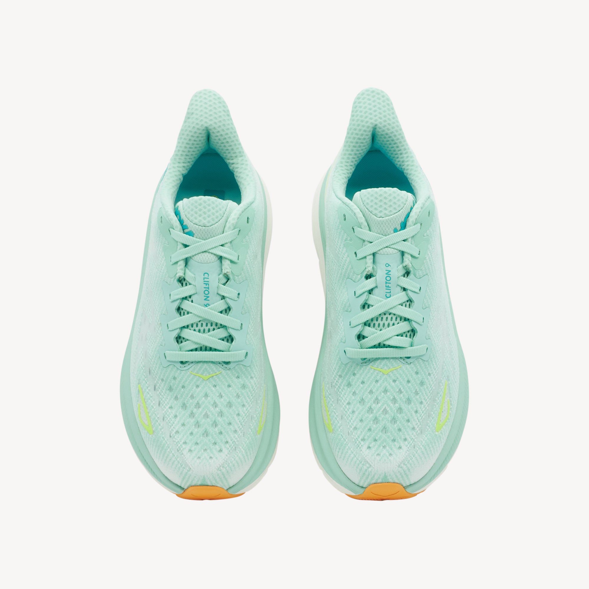 Hoka Clifton 9 Seafoam / Aqua Breeze Womens