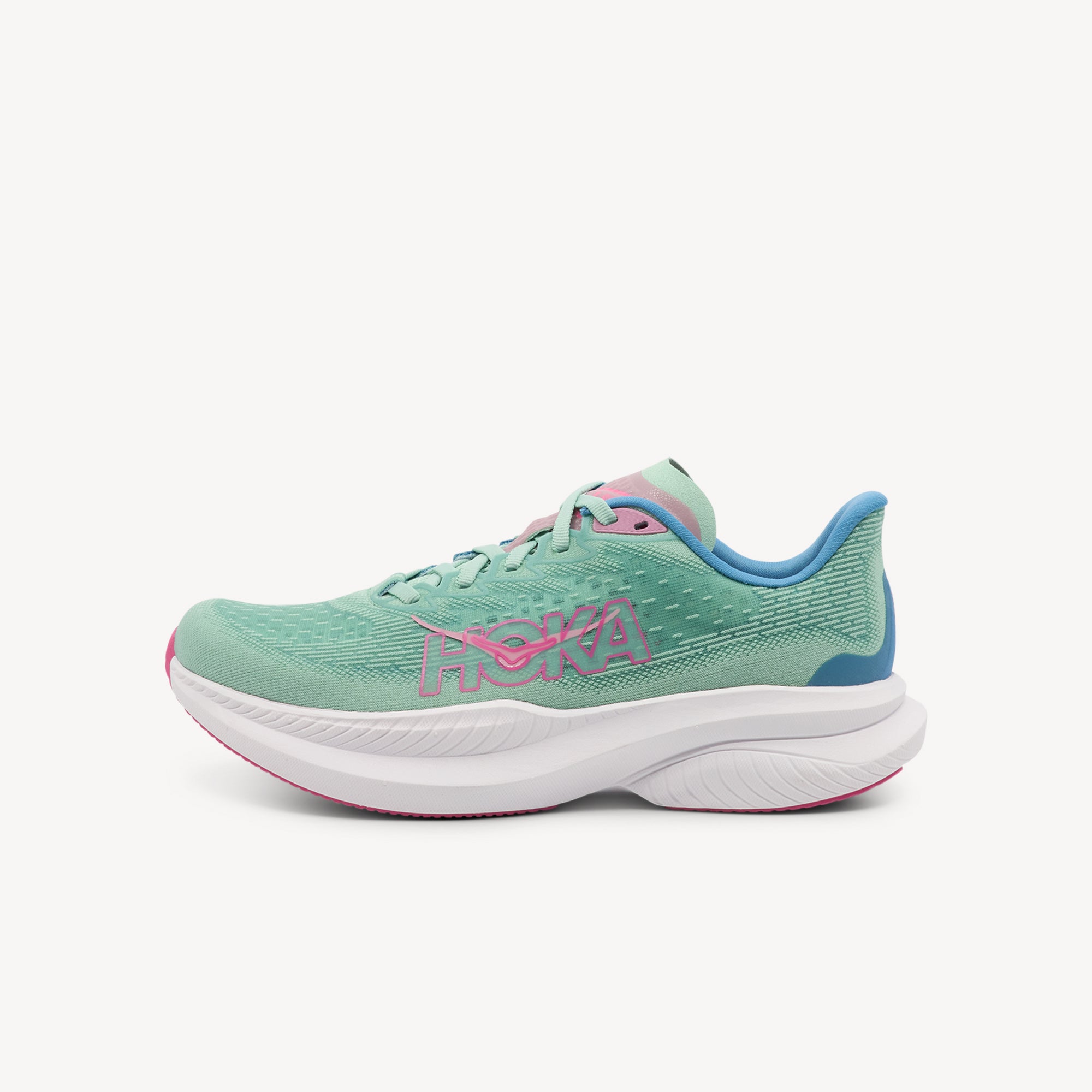 Hoka Mach 6 Jadeite / Alpine Blue Womens