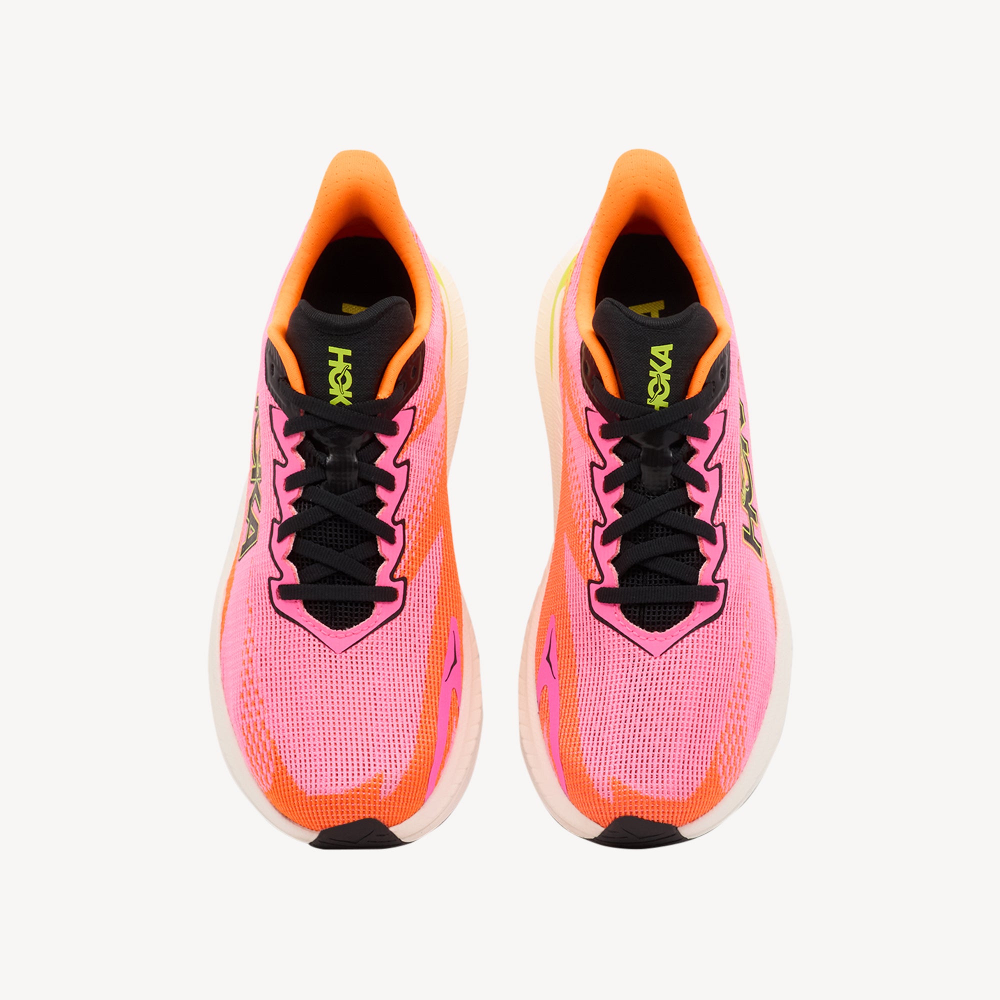 Hoka Mach X 3 Neon Rose / Neon Tangerine Womens