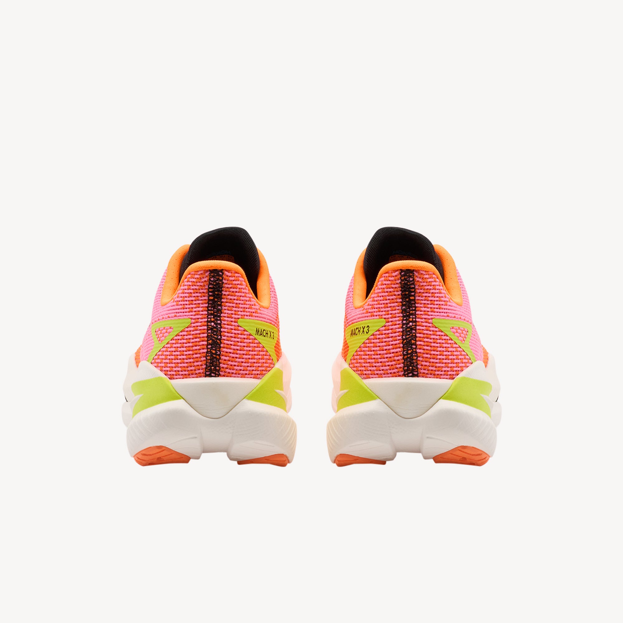 Hoka Mach X 3 Neon Rose / Neon Tangerine Womens