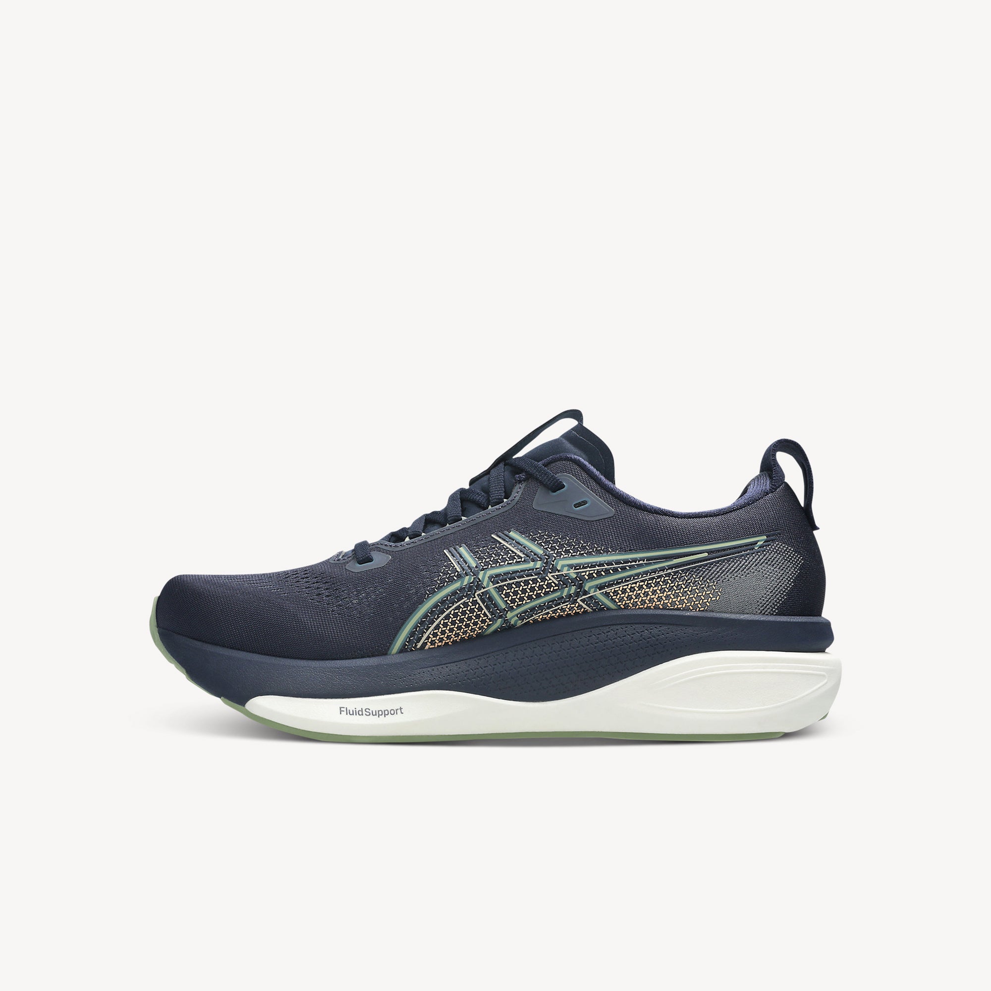 Asics Gel-Kayano 33 Midnight / Khaki Green Mens