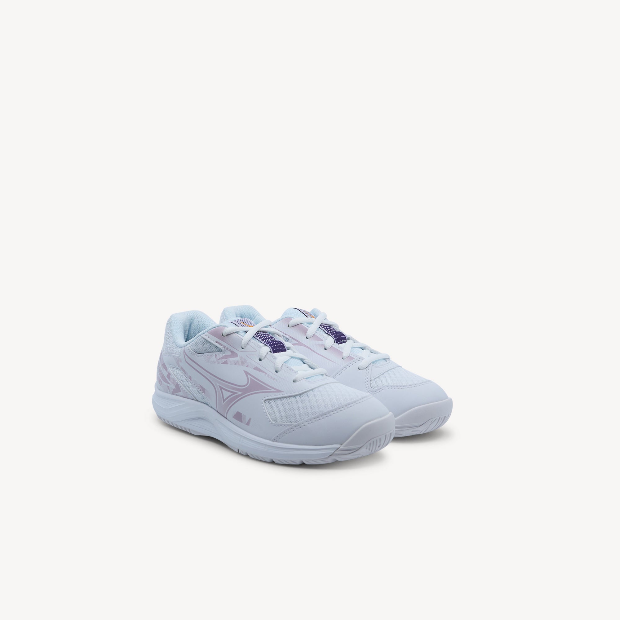 Mizuno Stealth Star 3 Jr NB White / Violet Indigo Kids