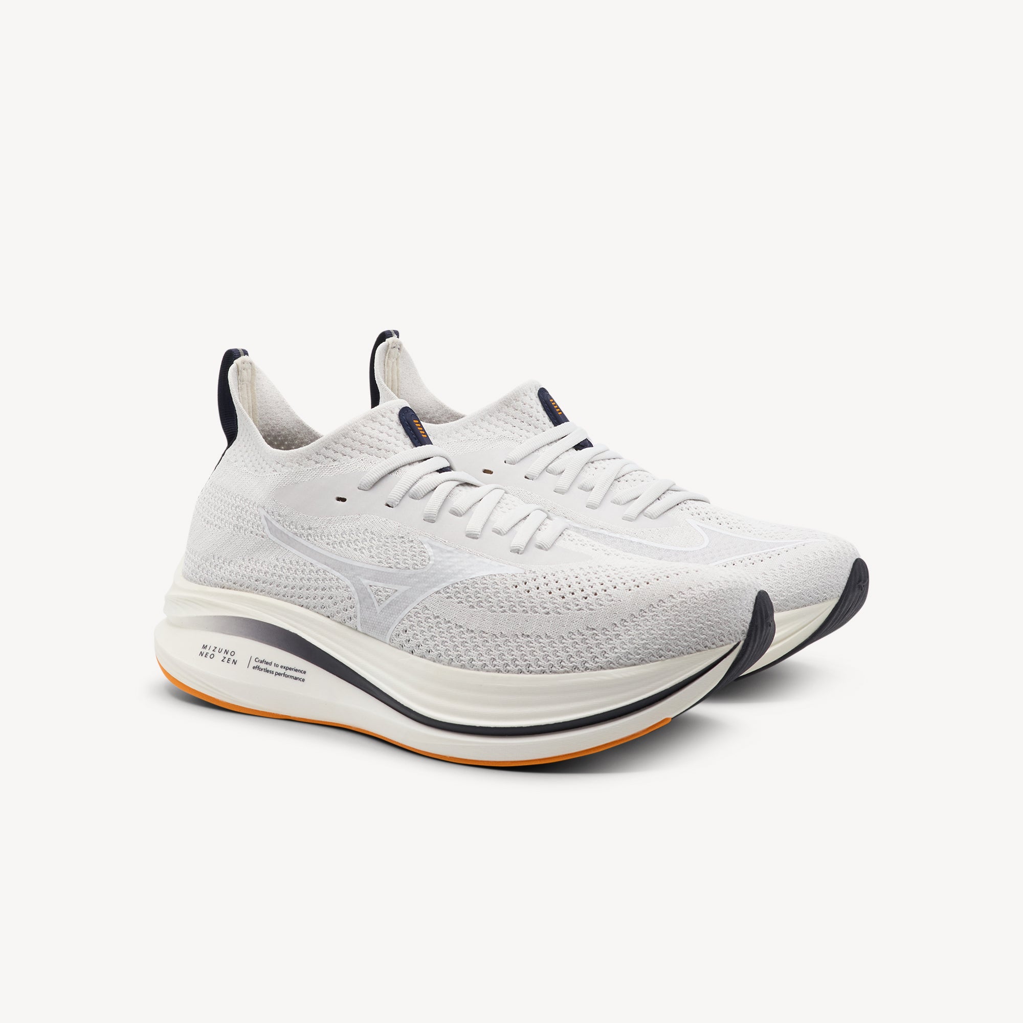 Mizuno Neo Zen Nimbus Cloud / White / Tangelo Mens