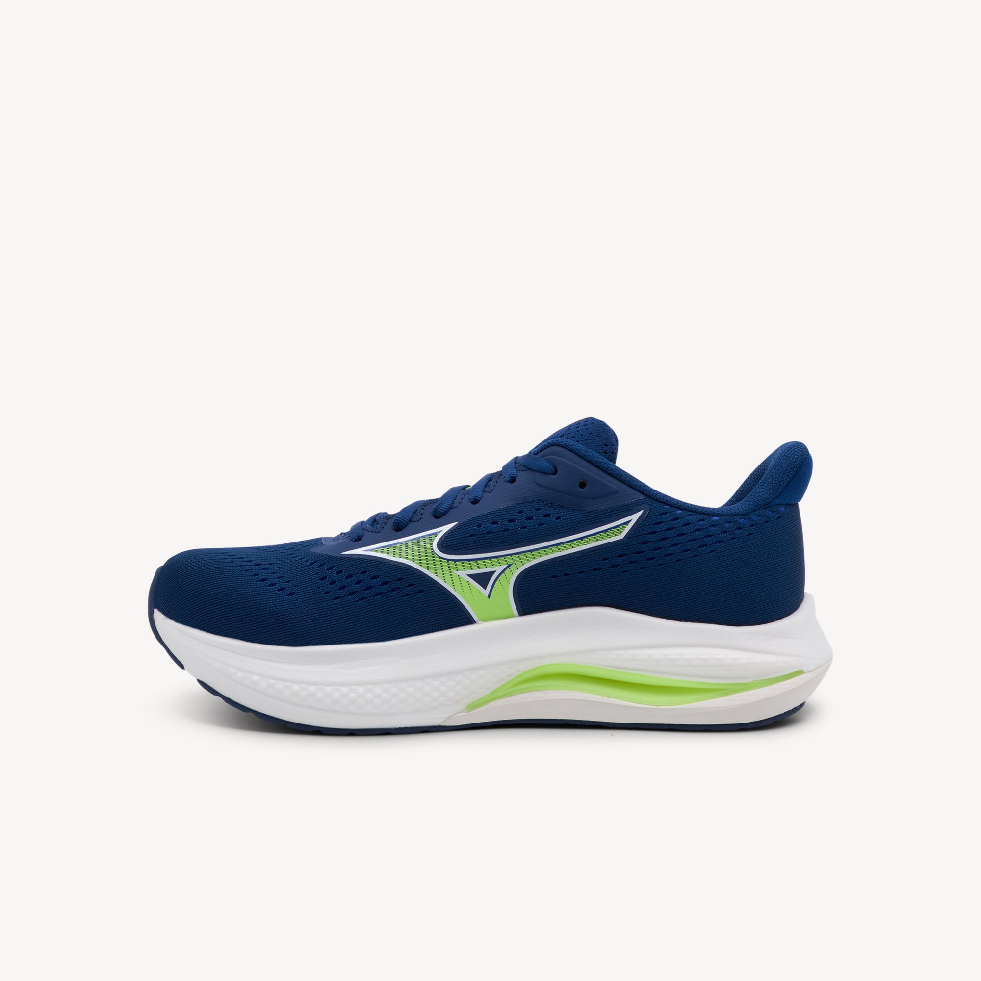 Mizuno Wave Inspire 22 Estate Blue / Lightning Yellow Mens