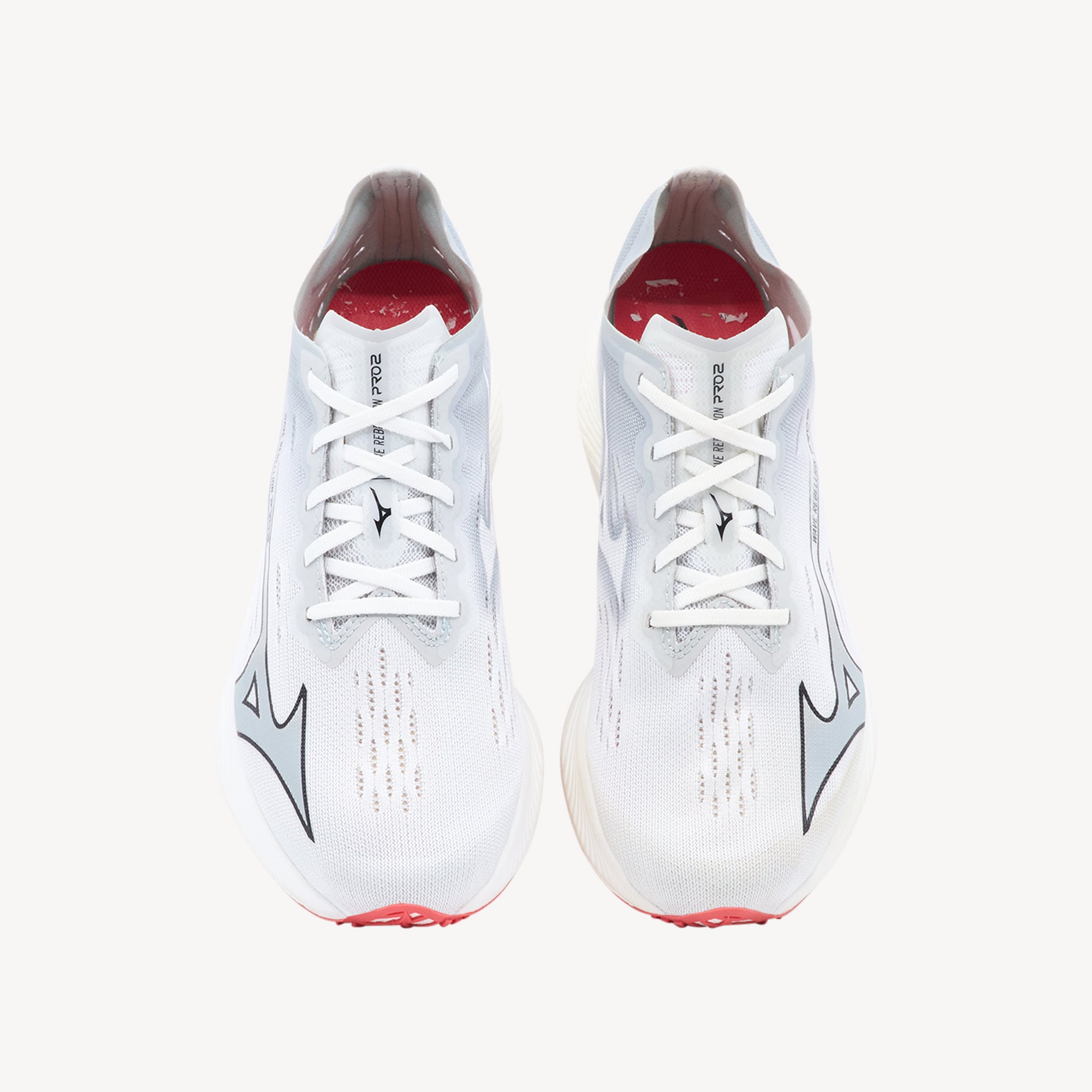 Mizuno Wave Rebellion Pro 2 White / Harbour Mist / Cayenne Mens