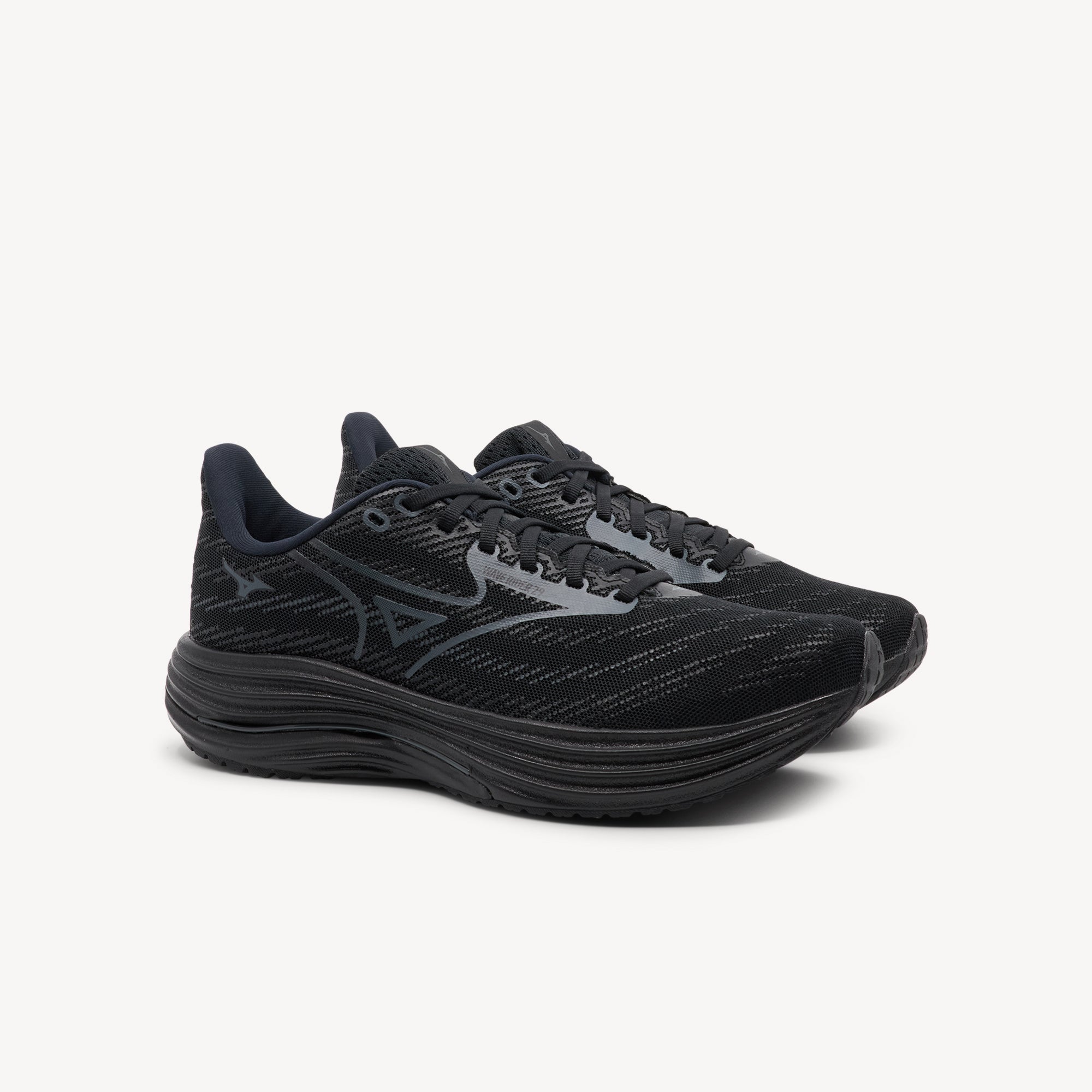 Mizuno Wave Rider 29 Black / Iron Gate / Black Sand Mens