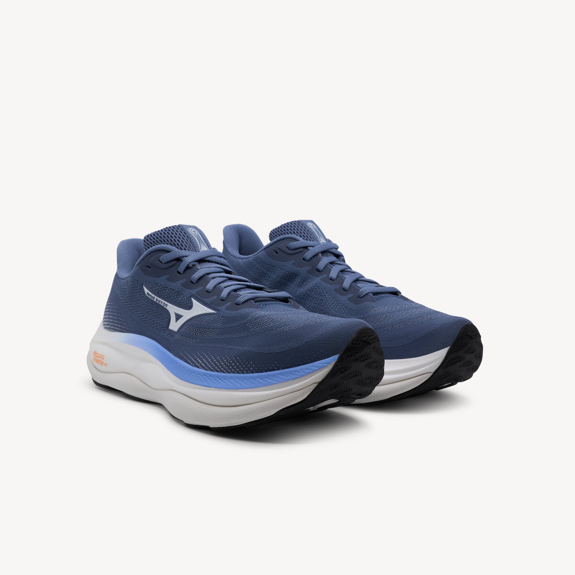 Mizuno Wave Sky 9 Wild Wind / White / Neo Vista Mens