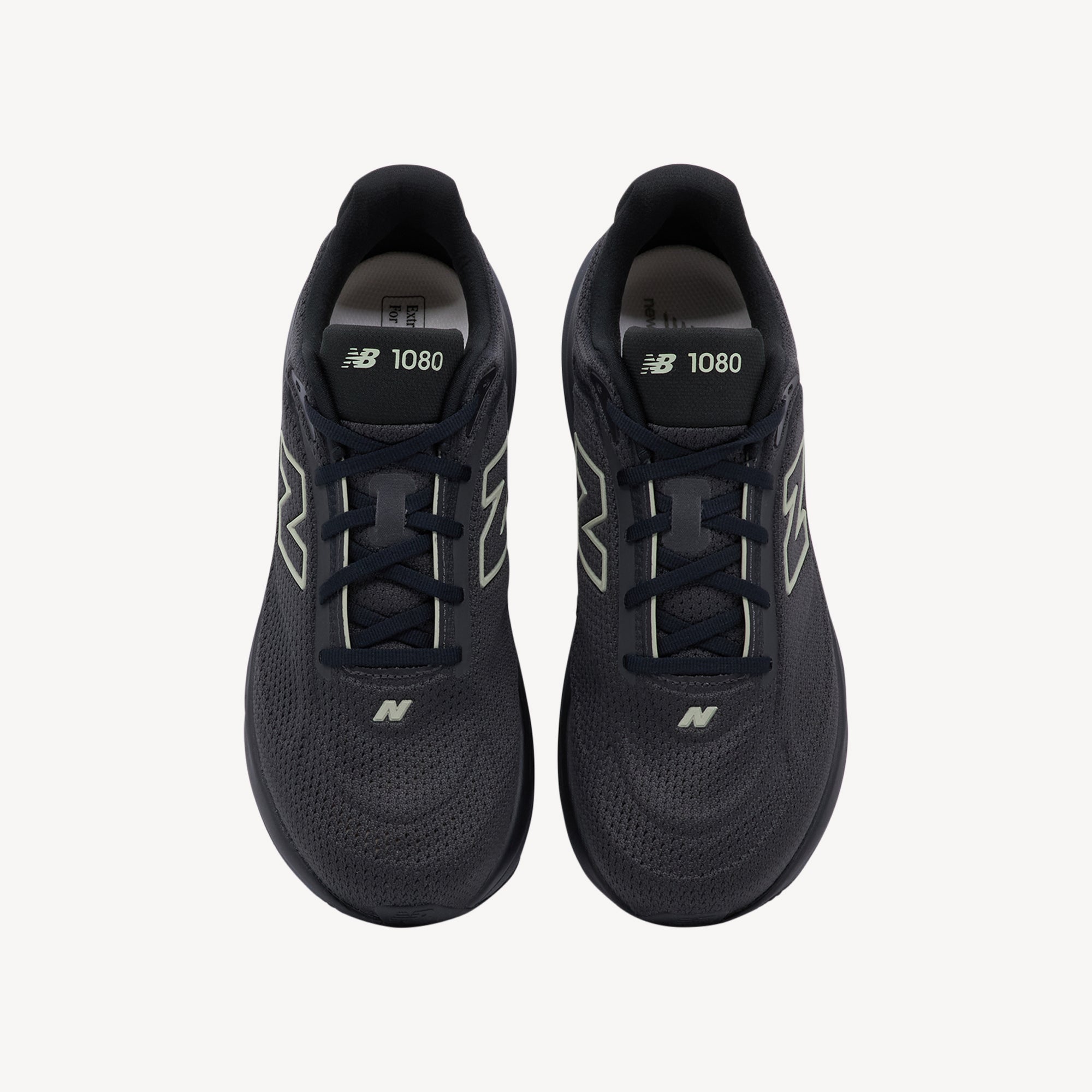 New Balance 1080v15 Black / Faded Black / Olivine Mens