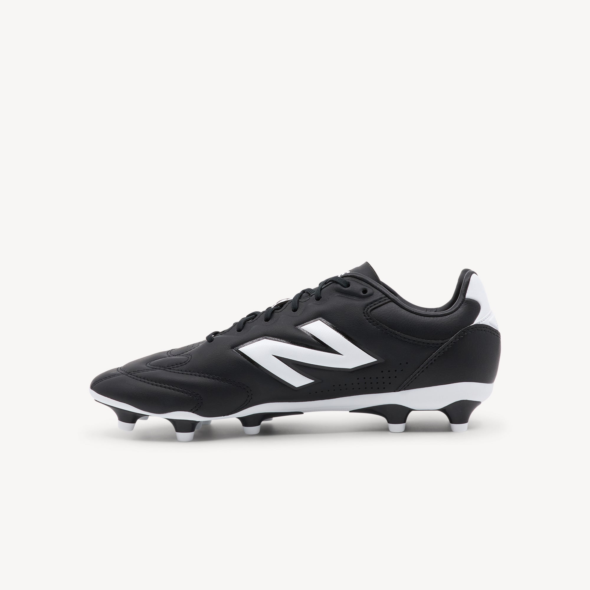 New Balance 442 Pro v3 FG Black / White Mens